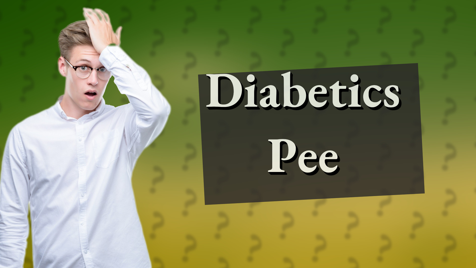 Diabetics Pee