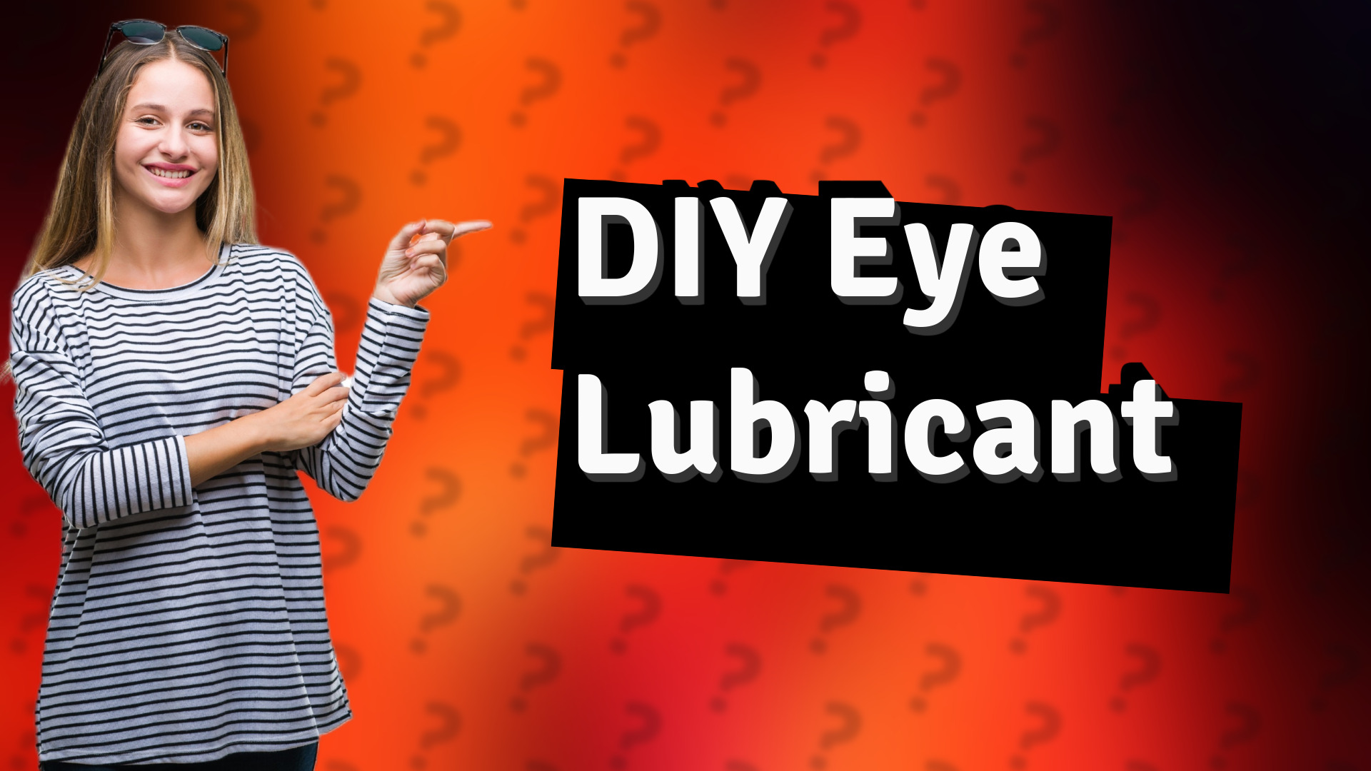 DIY Eye Lubricant