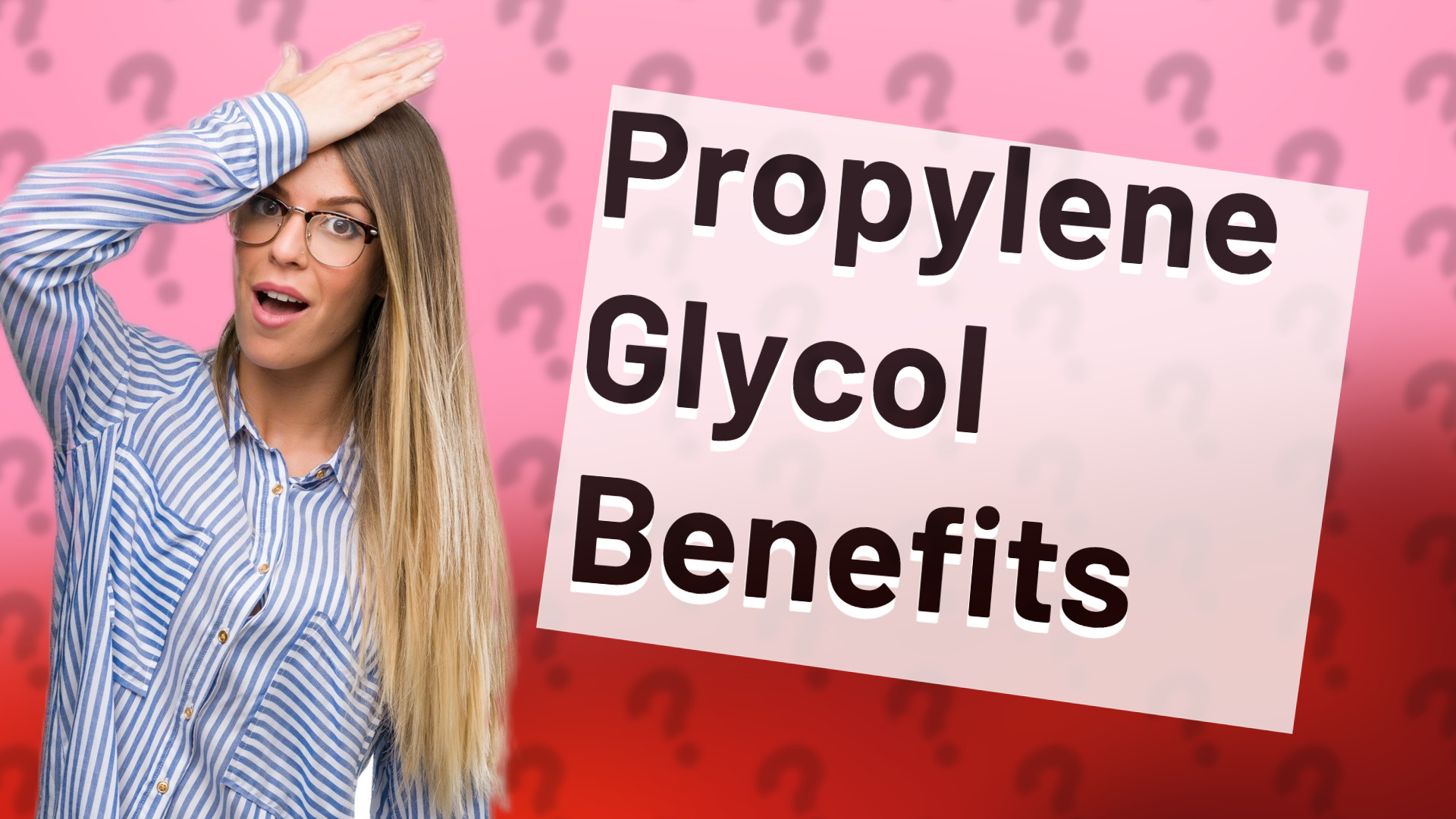 Propylene Glycol Benefits