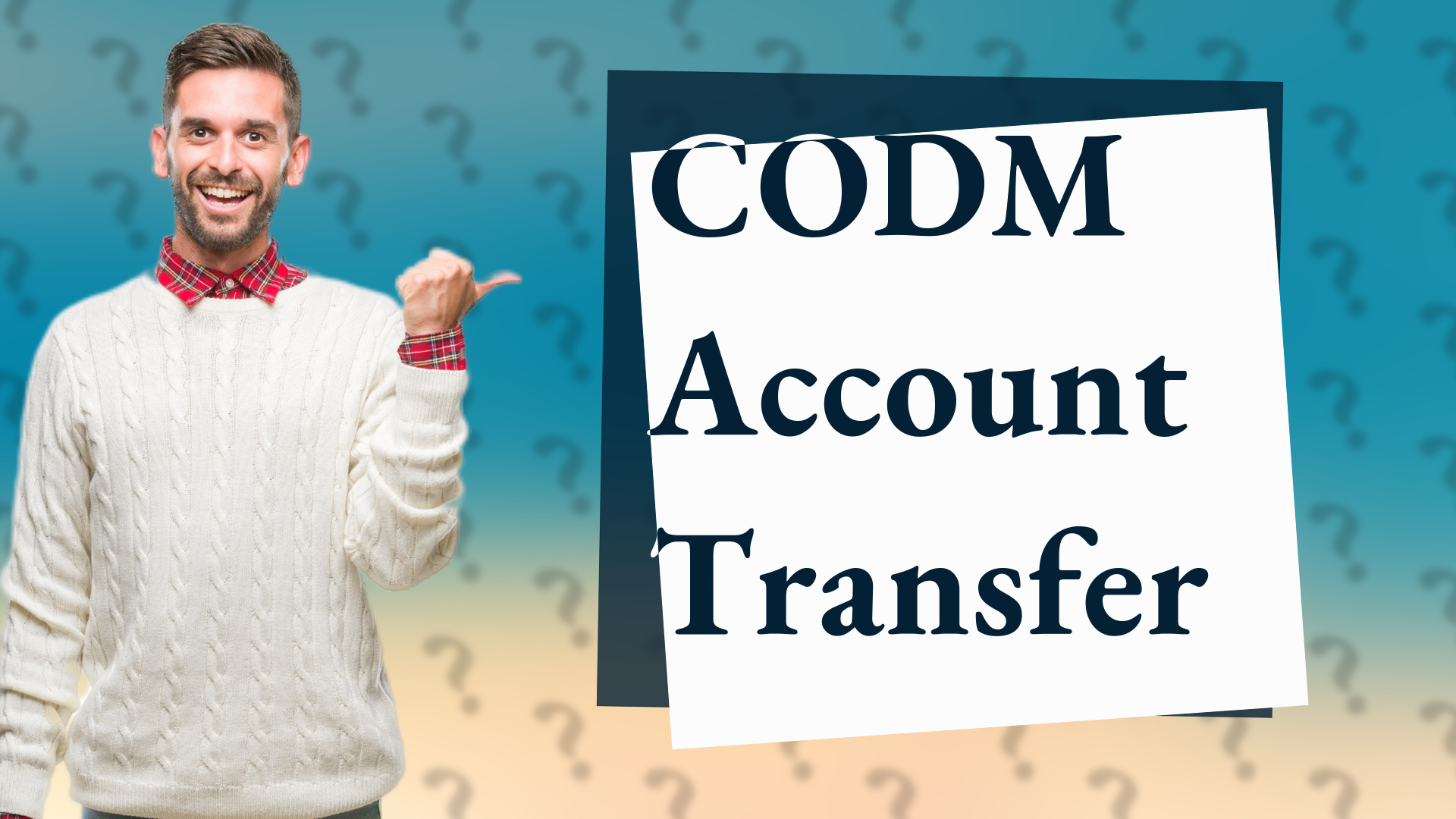 CODM Account Transfer