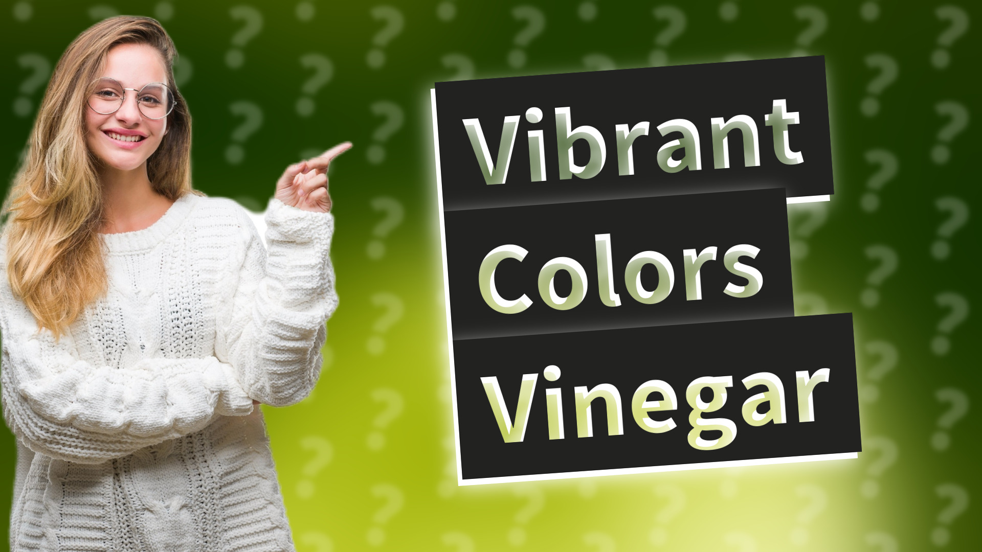 Vibrant Colors Vinegar
