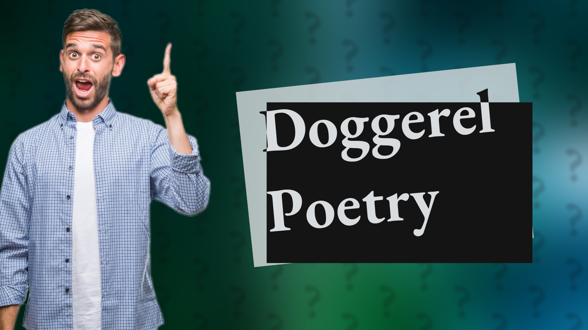 Doggerel Poetry