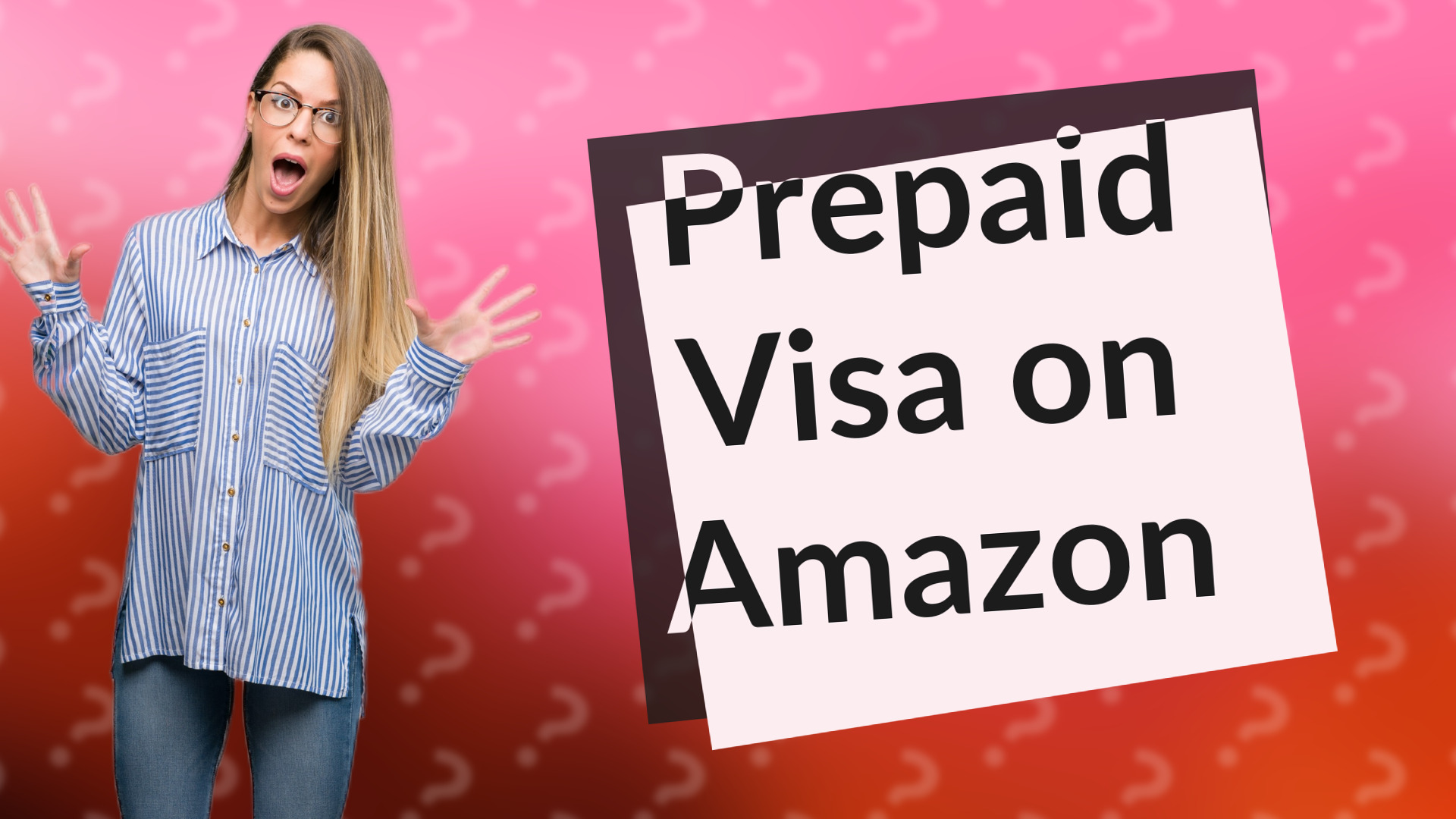 Prepaid Visa on Amazon