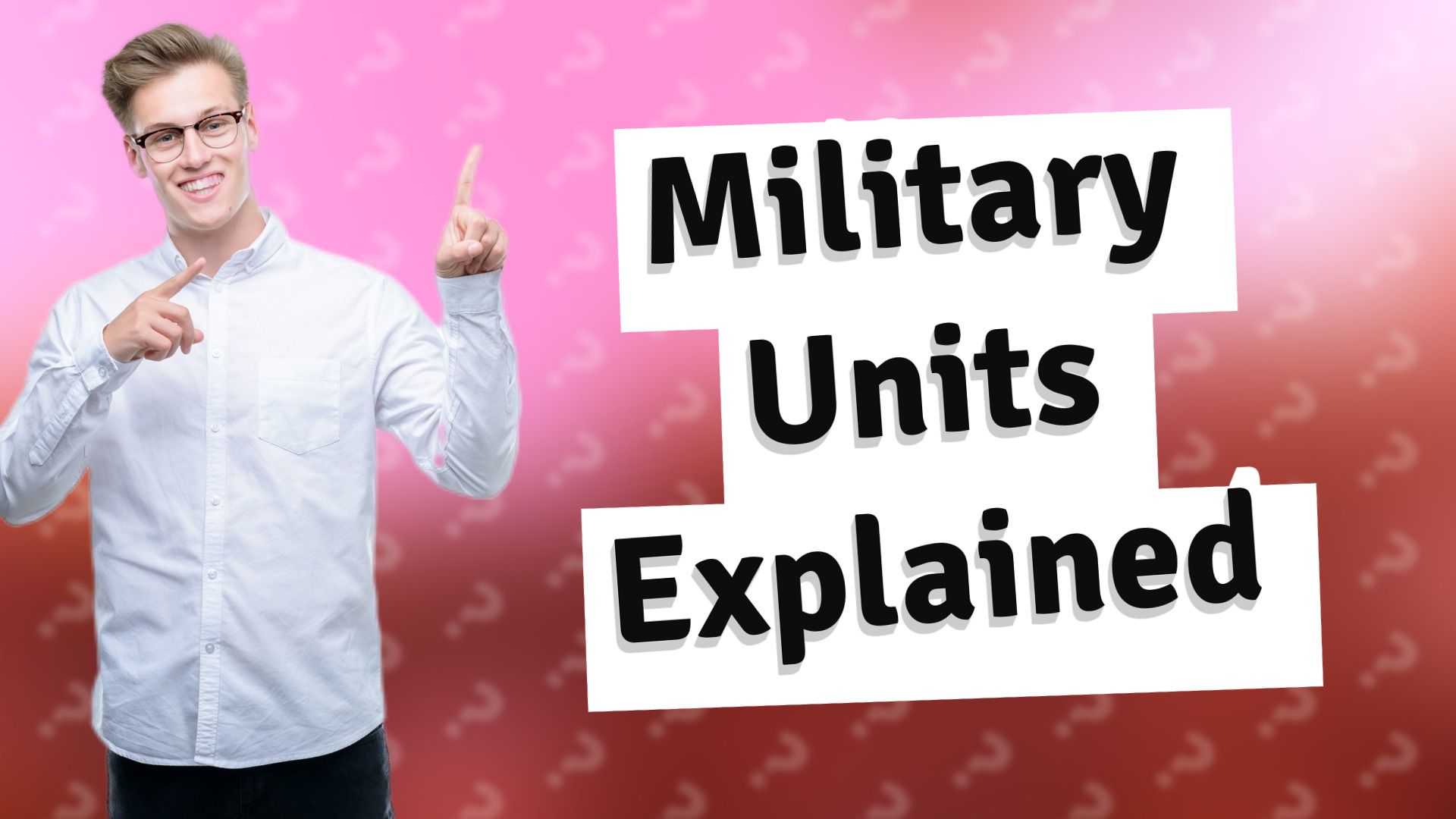 Military Units Explained