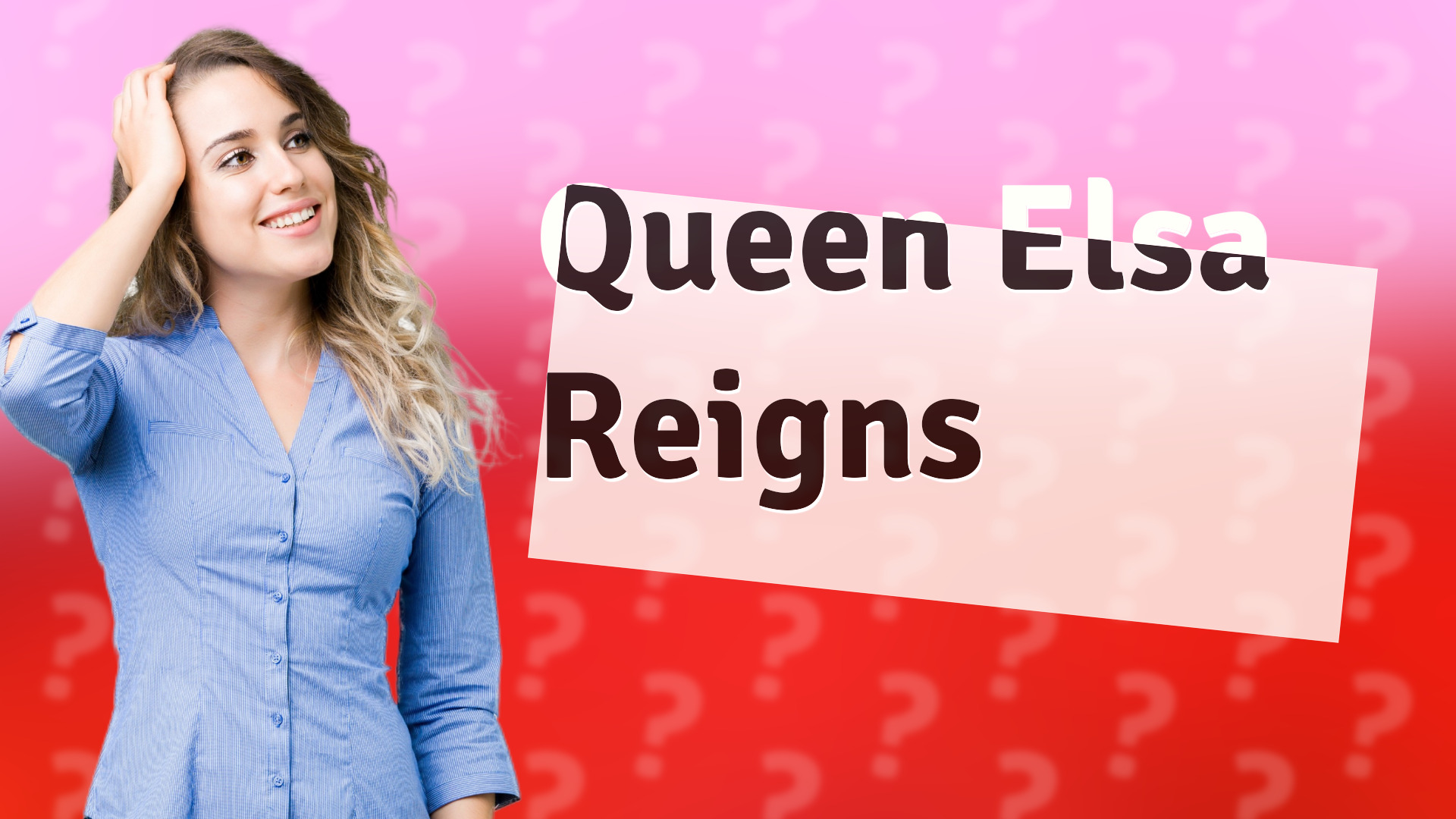 Queen Elsa Reigns