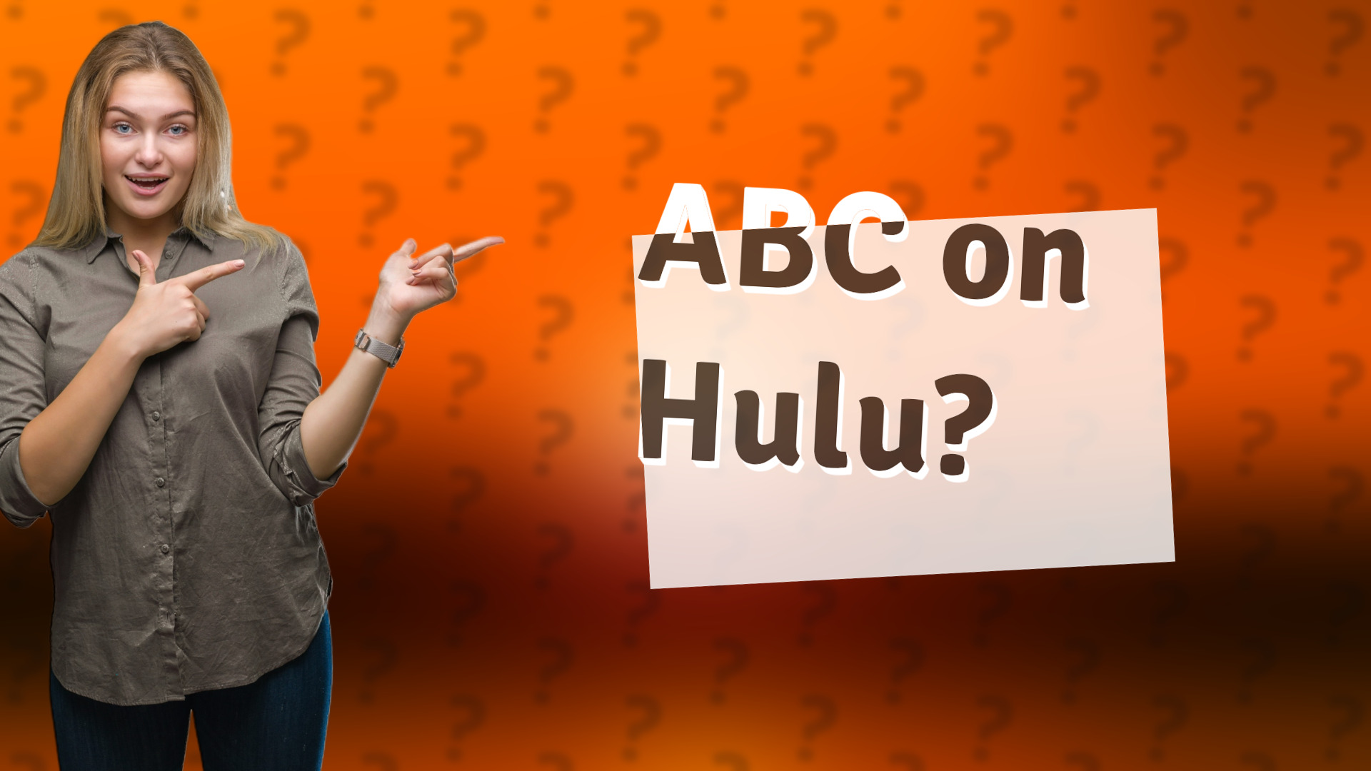 ABC on Hulu?