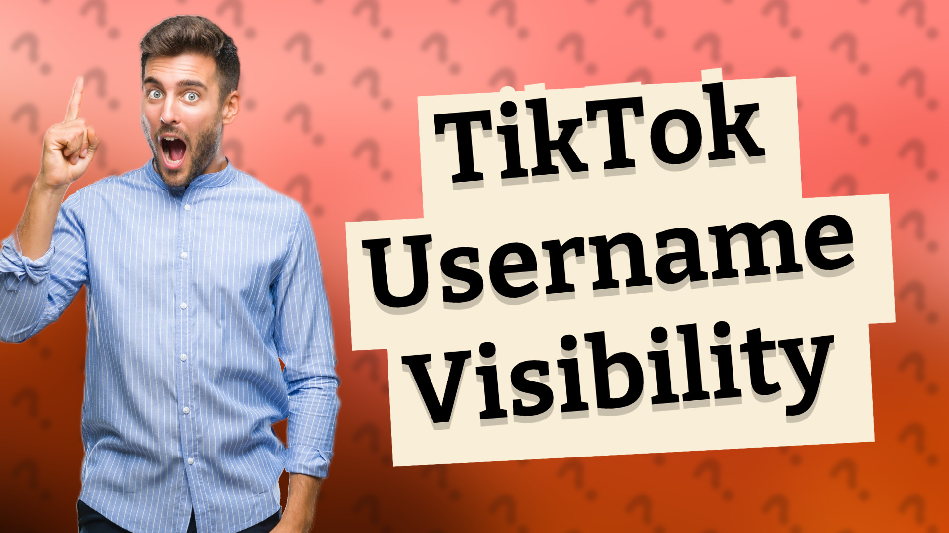 TikTok Username Visibility