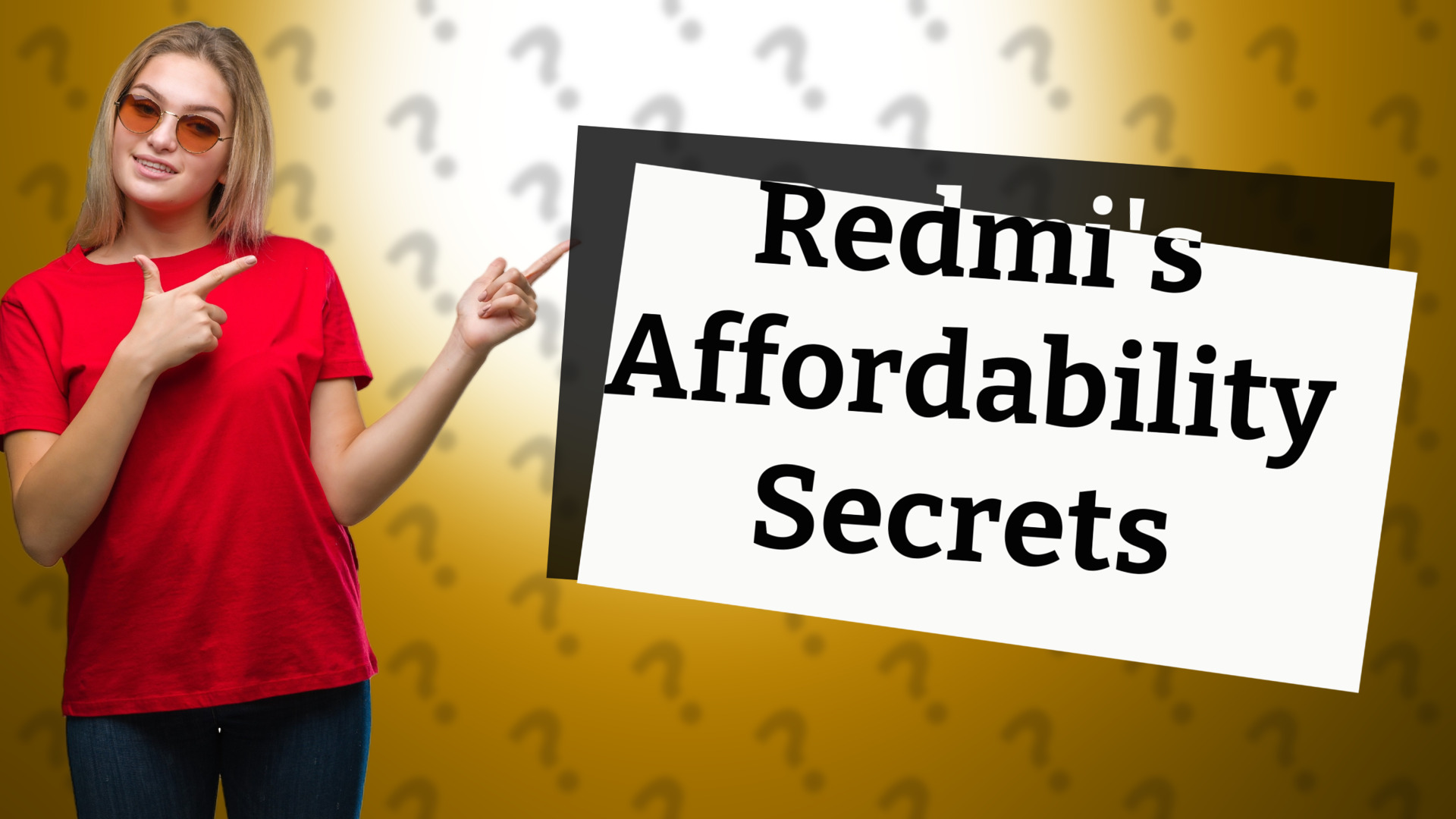 Redmi's Affordability Secrets