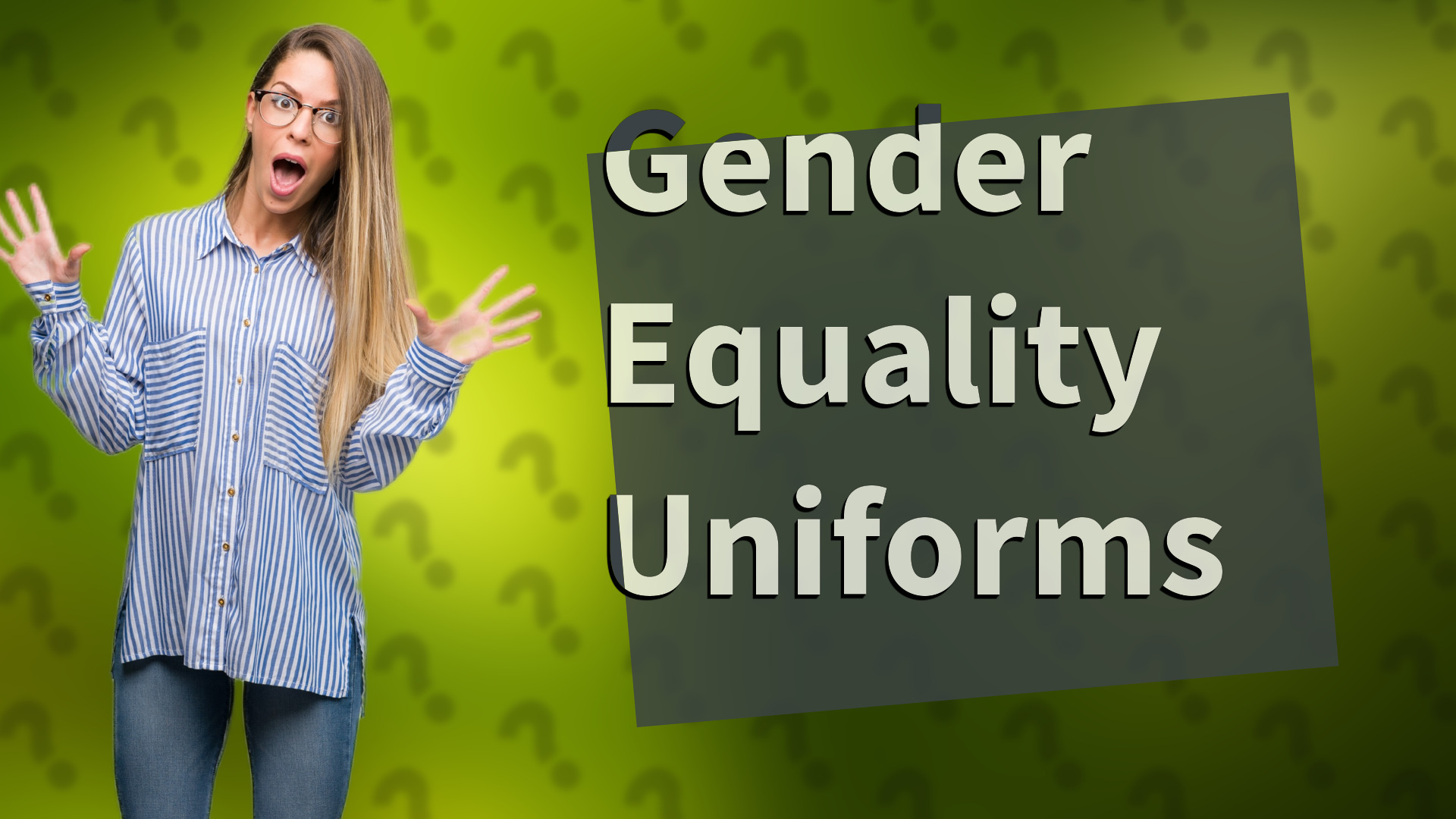 Gender Equality Uniforms