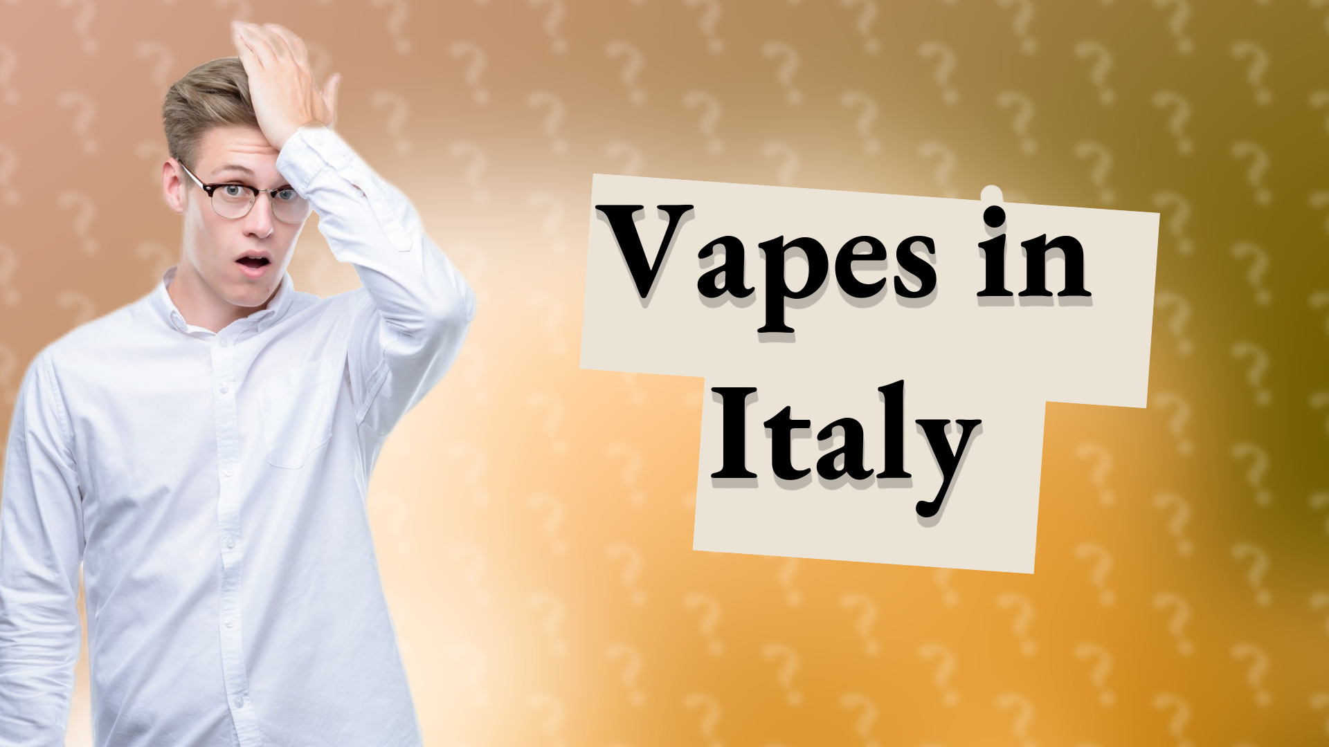 Vapes in Italy