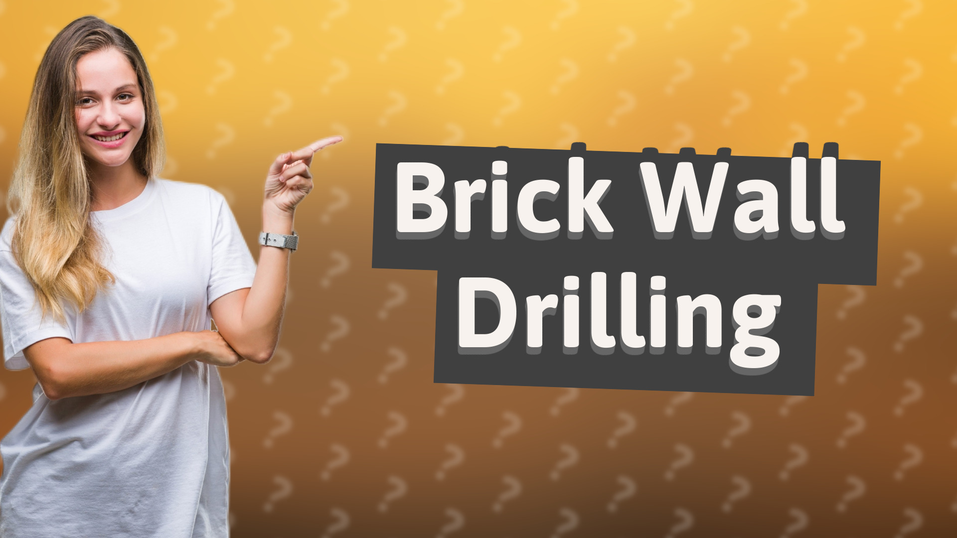 Brick Wall Drilling