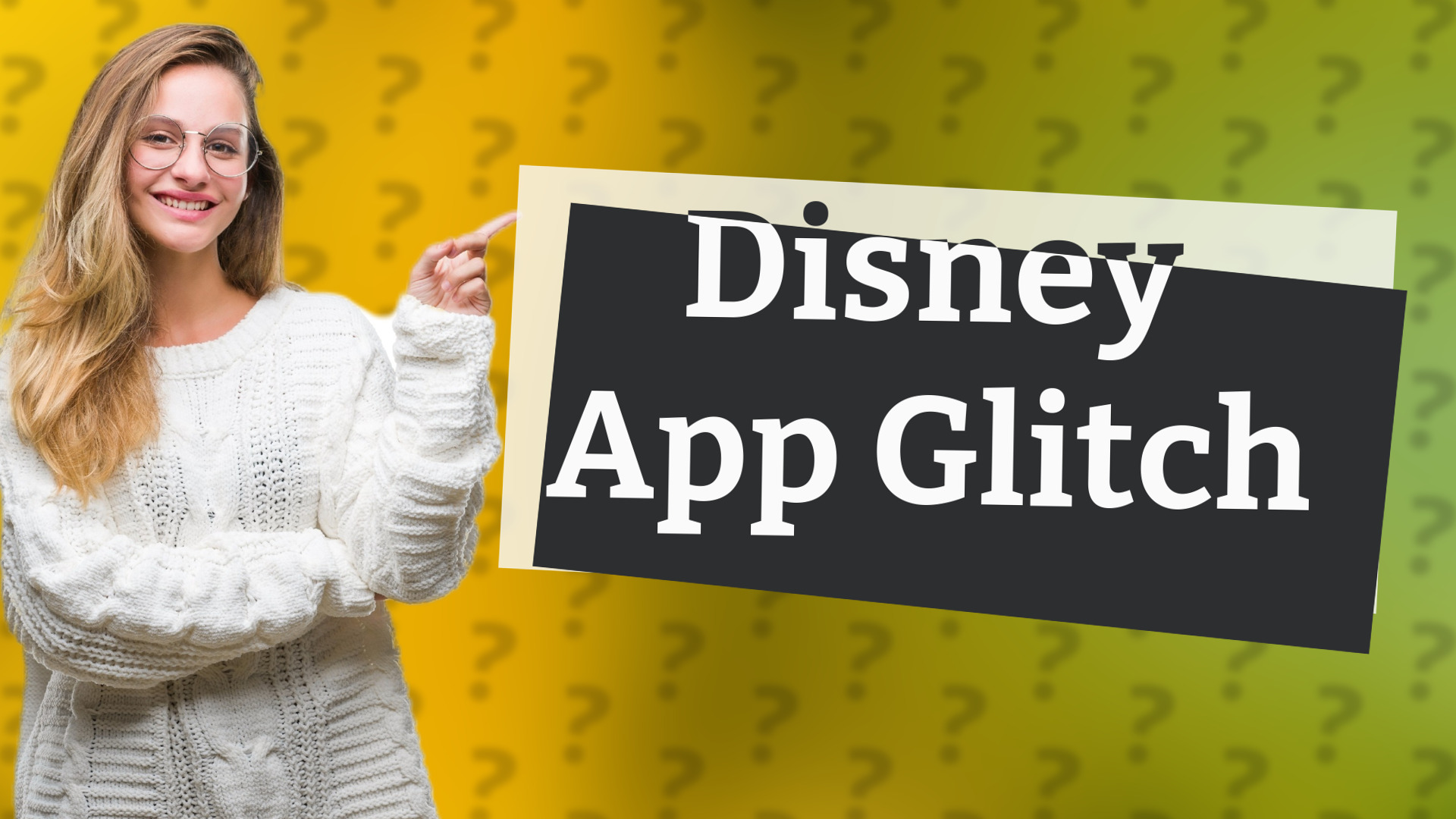 Disney App Glitch