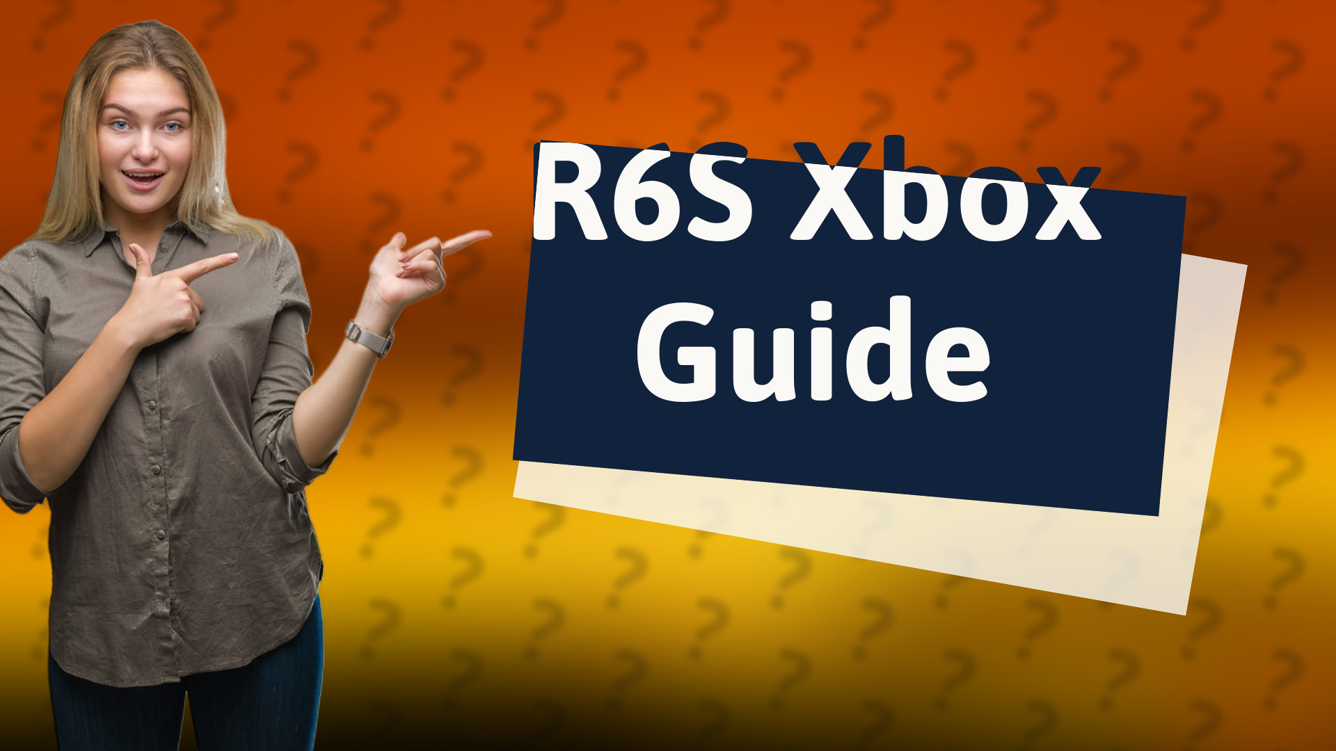 R6S Xbox Guide