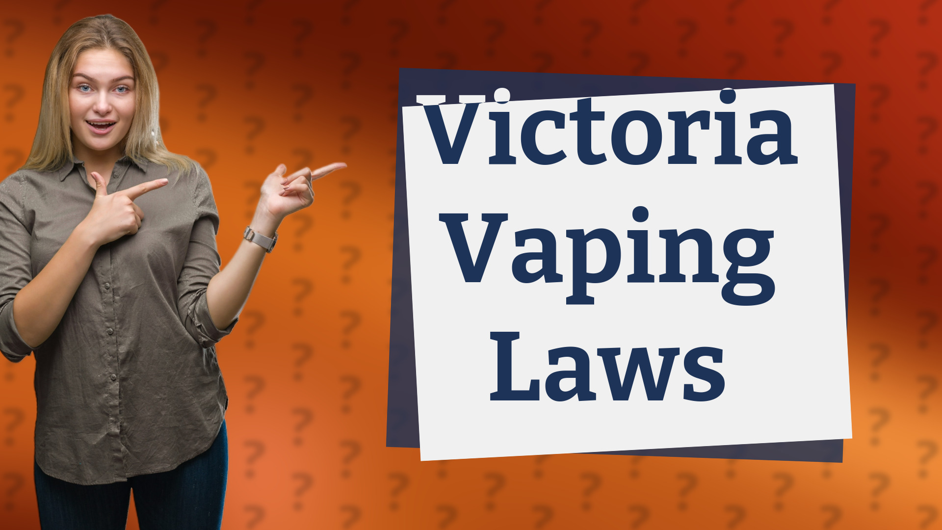 Victoria Vaping Laws