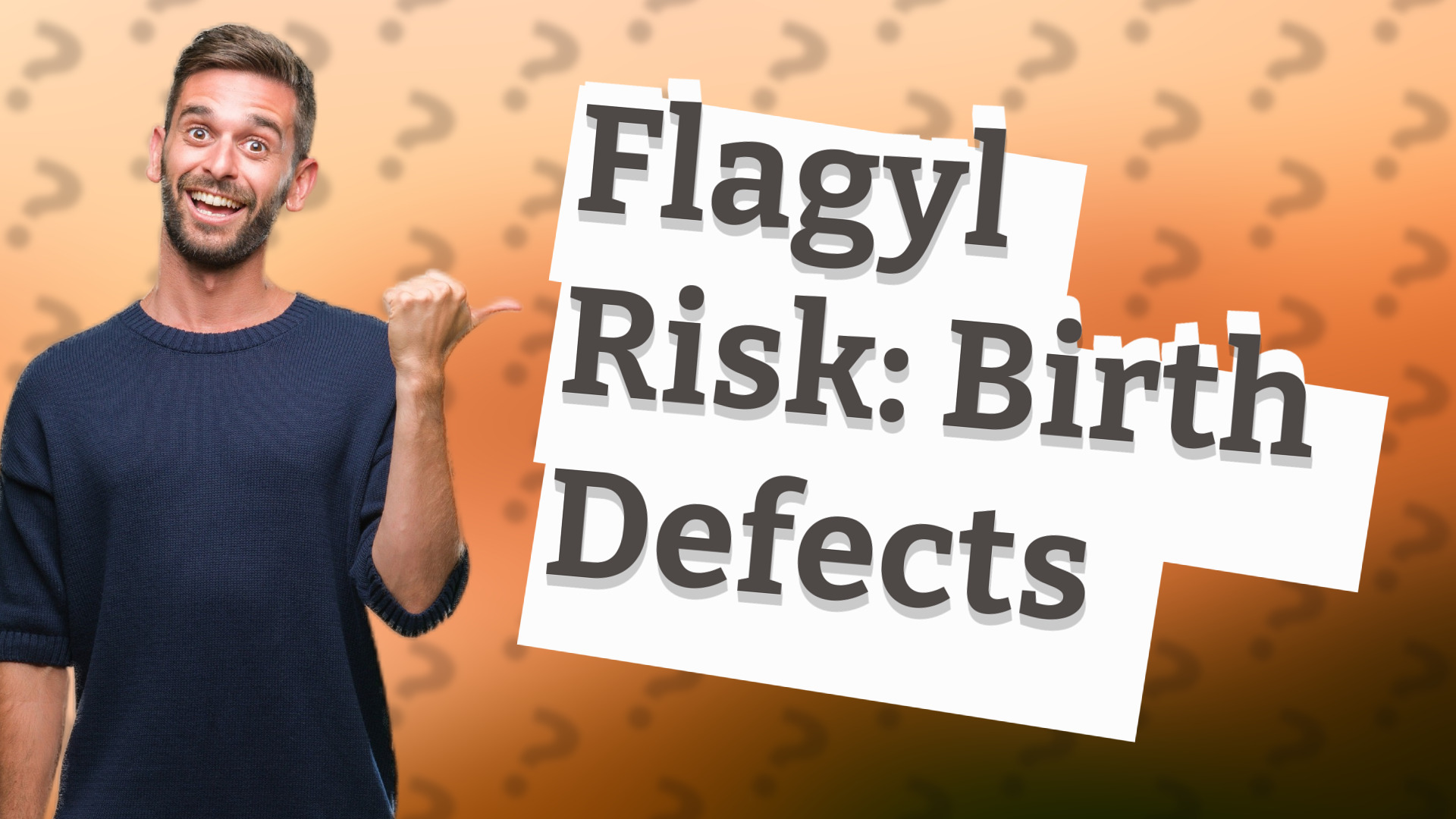 Flagyl Risk: Birth Defects