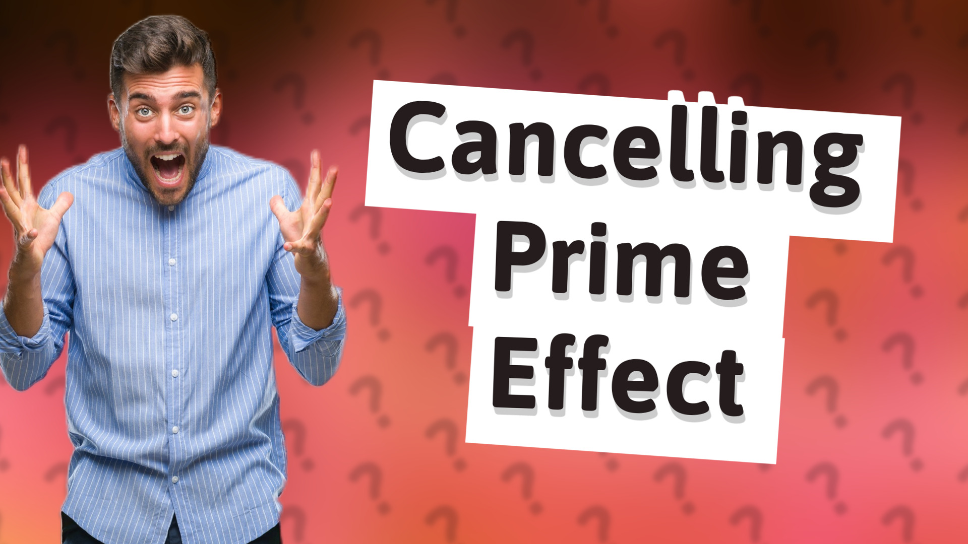 Cancelling Prime Effect