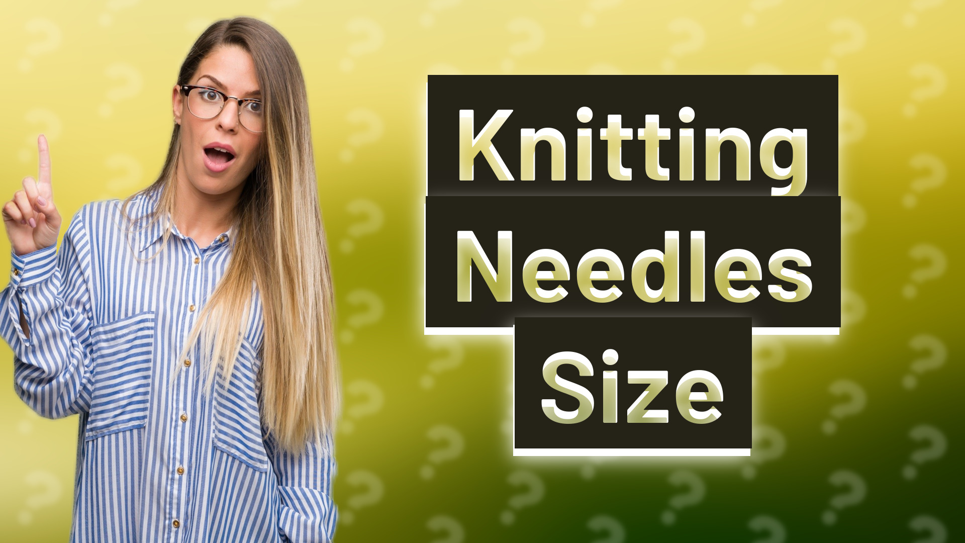 Knitting Needles Size