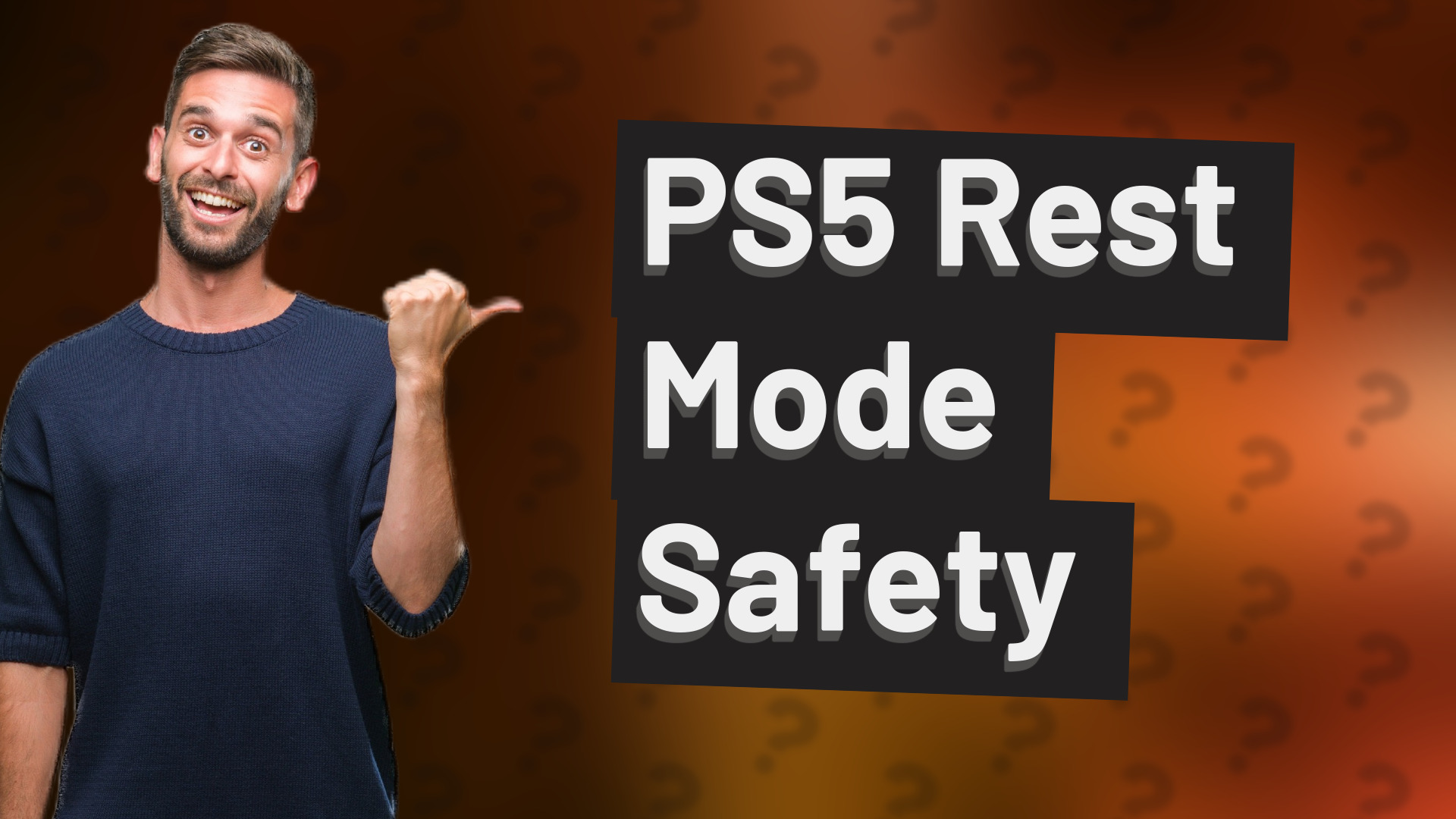 PS5 Rest Mode Safety