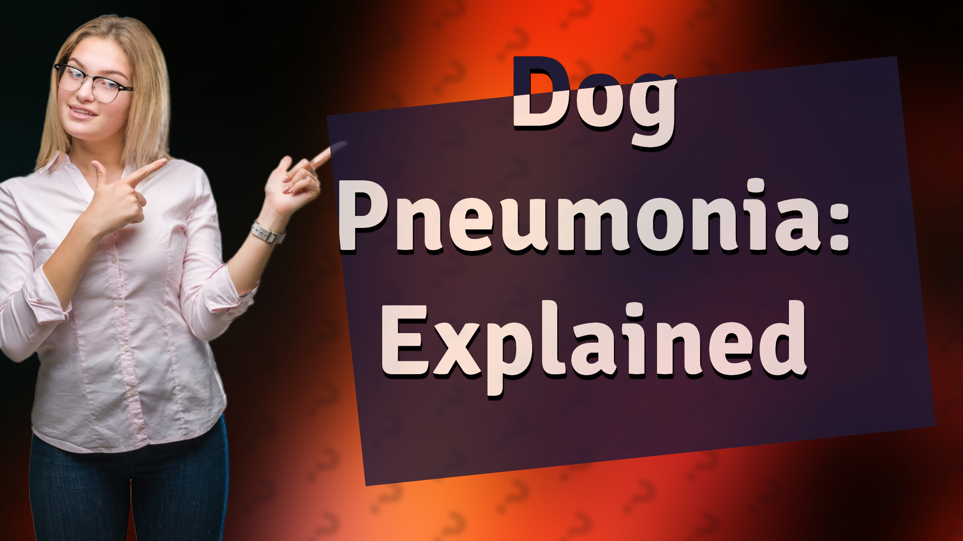 Dog Pneumonia: Explained