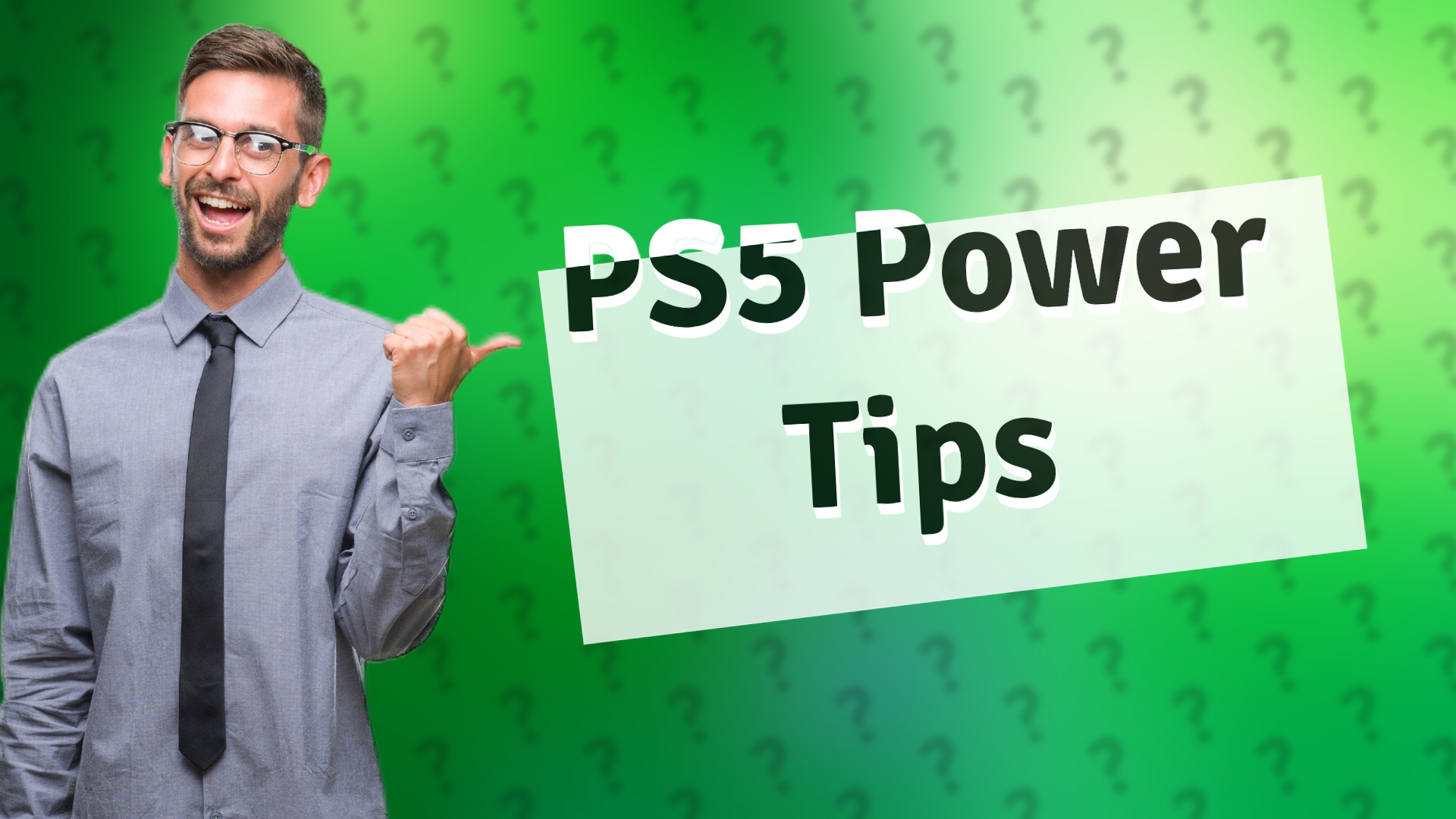 PS5 Power Tips