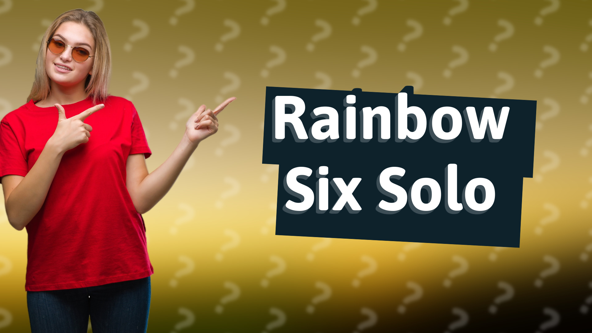 Rainbow Six Solo