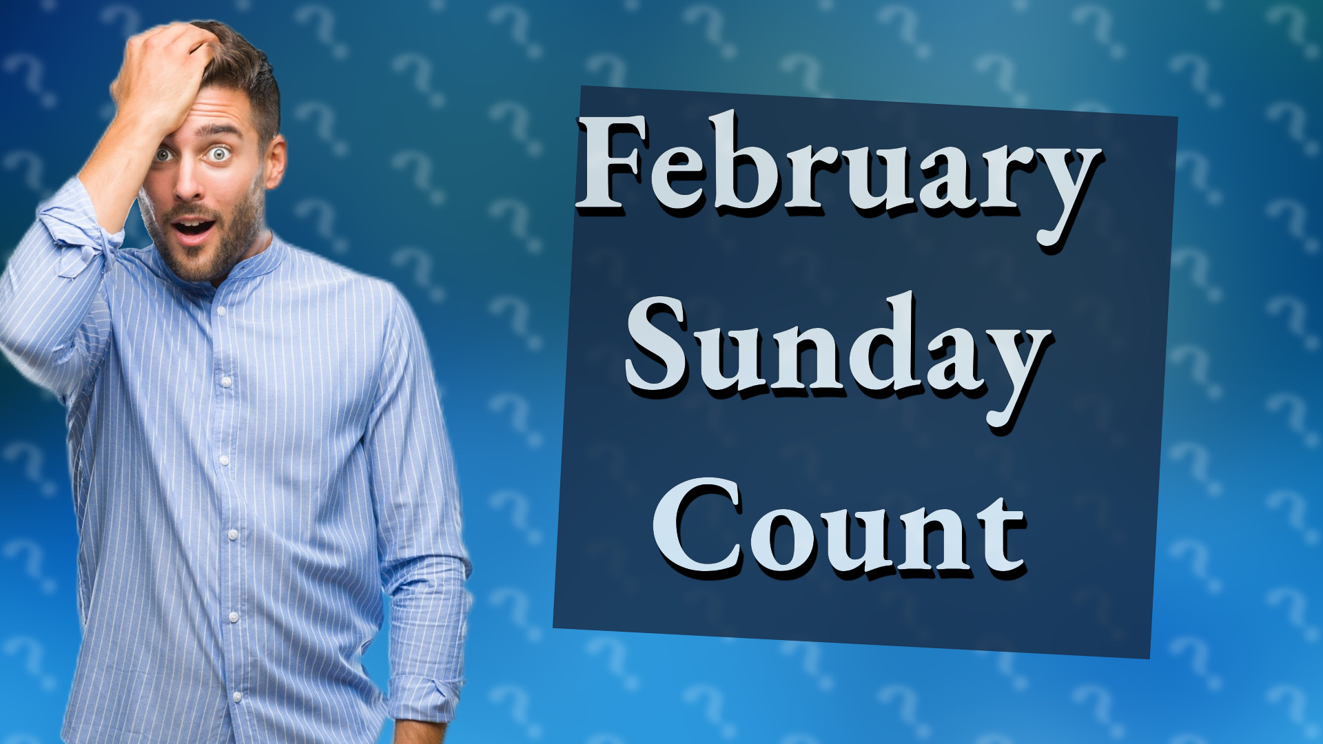 February Sunday Count