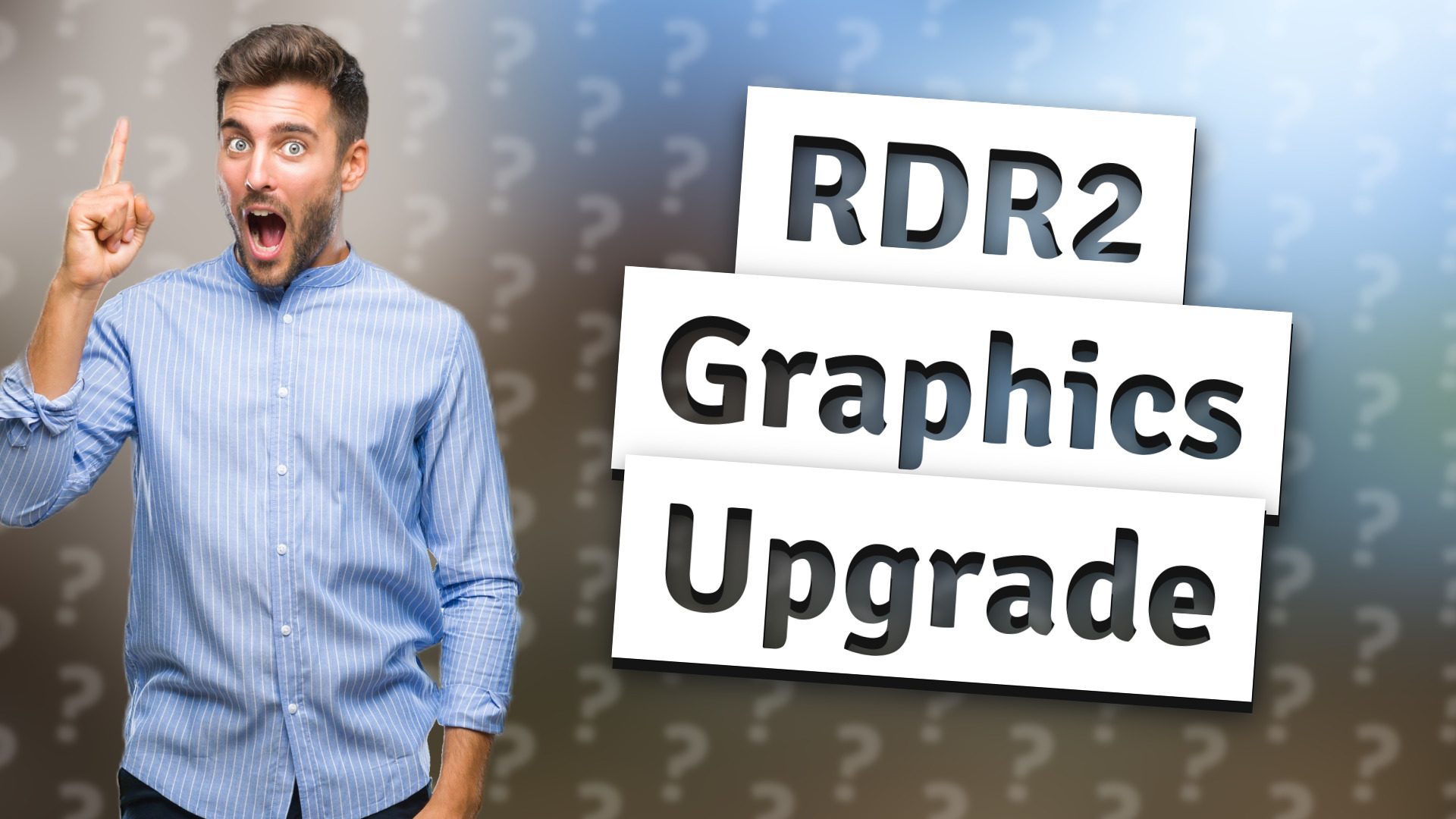 RDR2 Graphics Upgrade