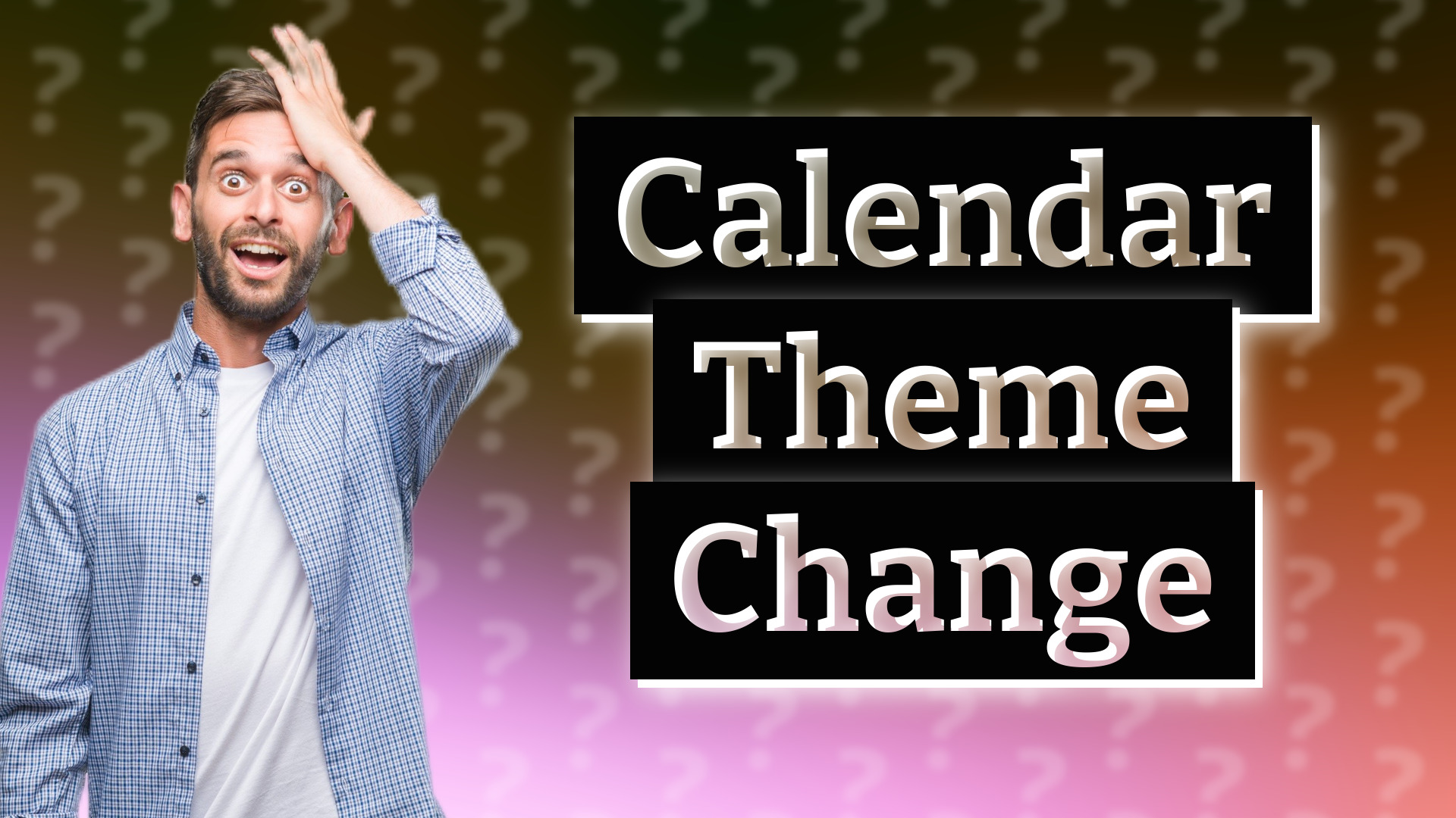 Calendar Theme Change