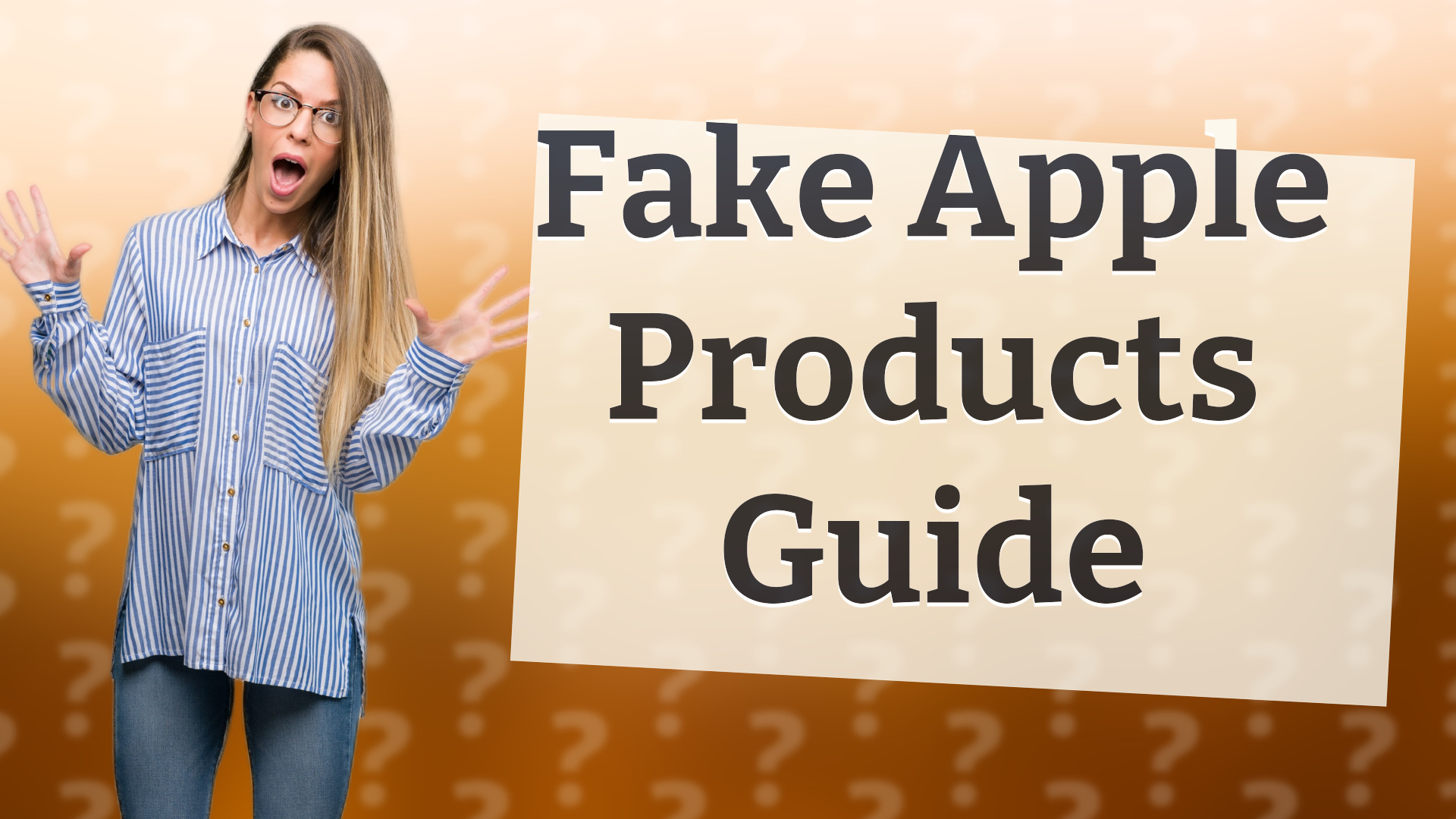 Fake Apple Products Guide