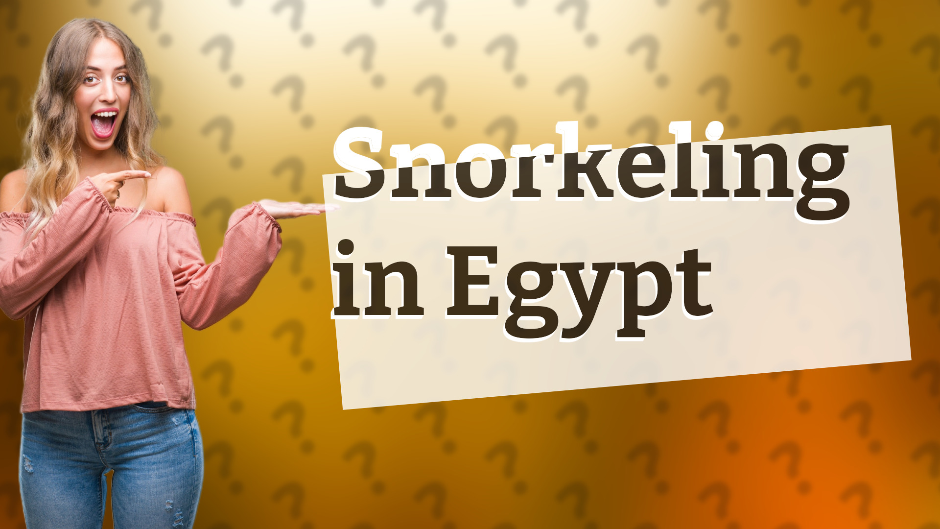 Snorkeling in Egypt