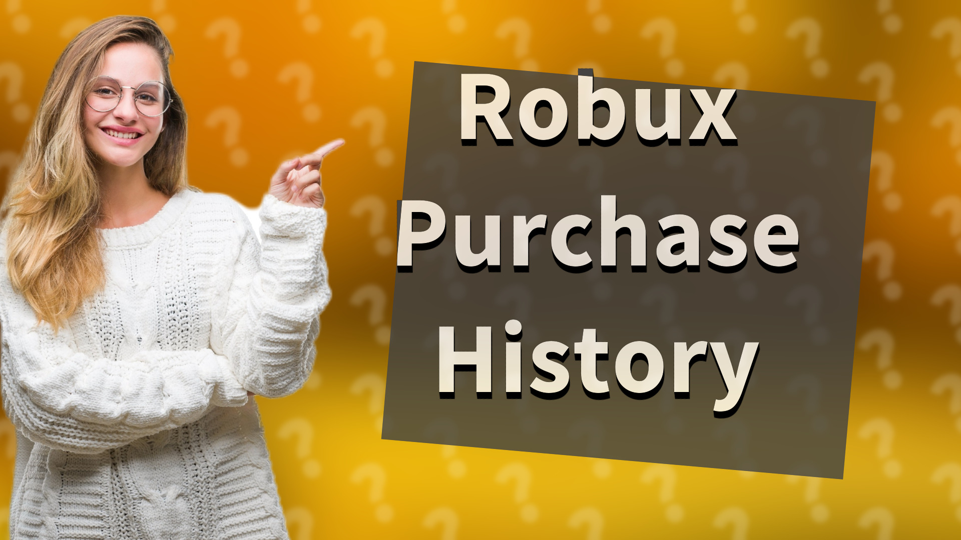 Robux Purchase History