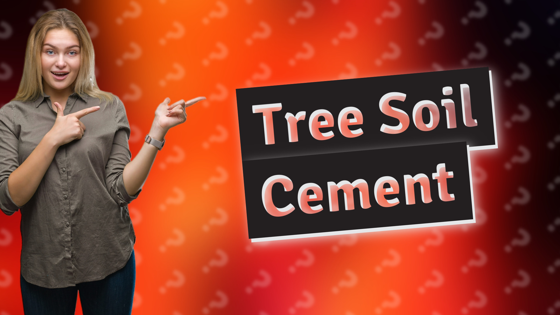 Tree Soil Cement