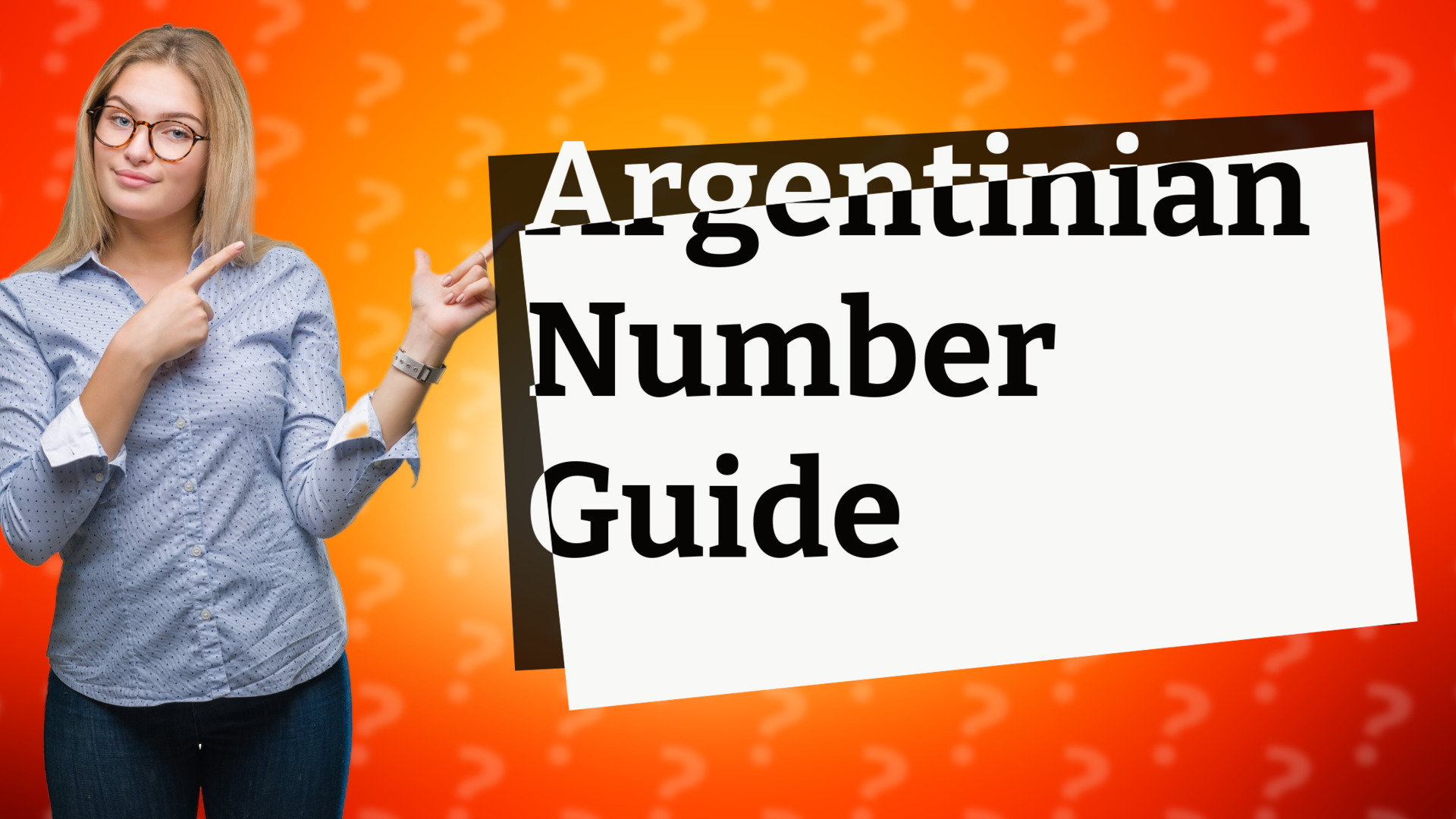 Argentinian Number Guide