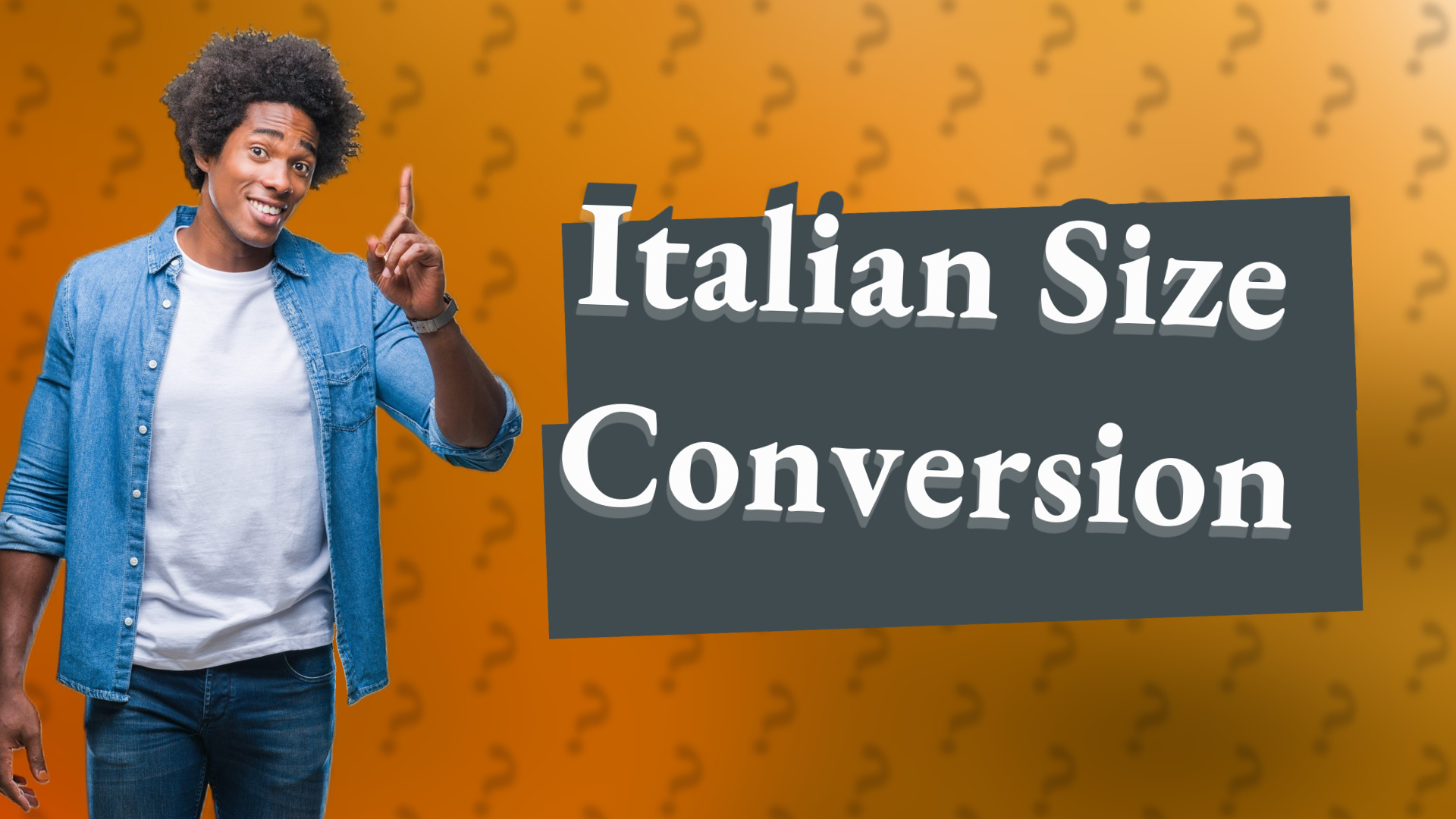 Italian Size Conversion