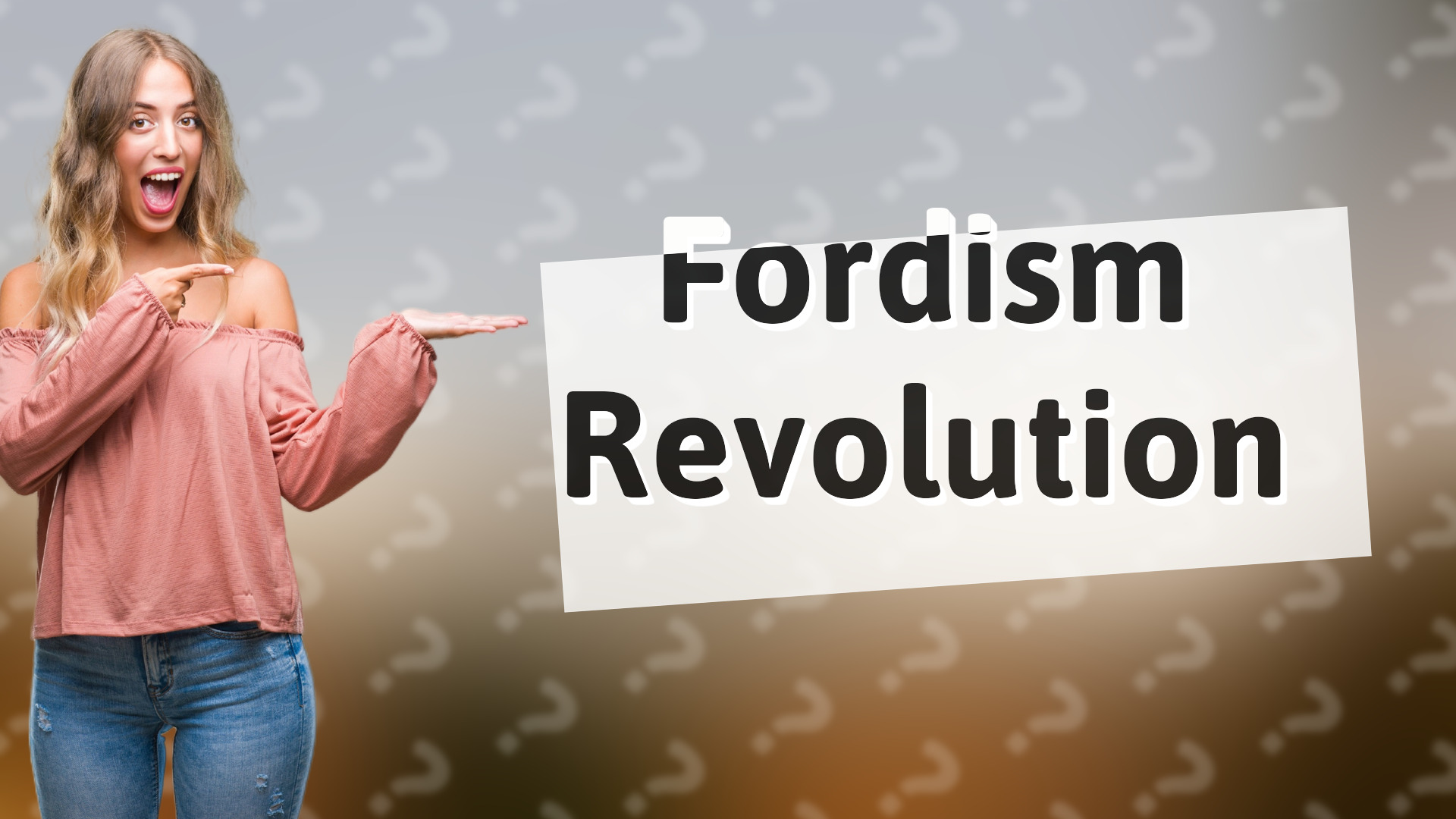 Fordism Revolution