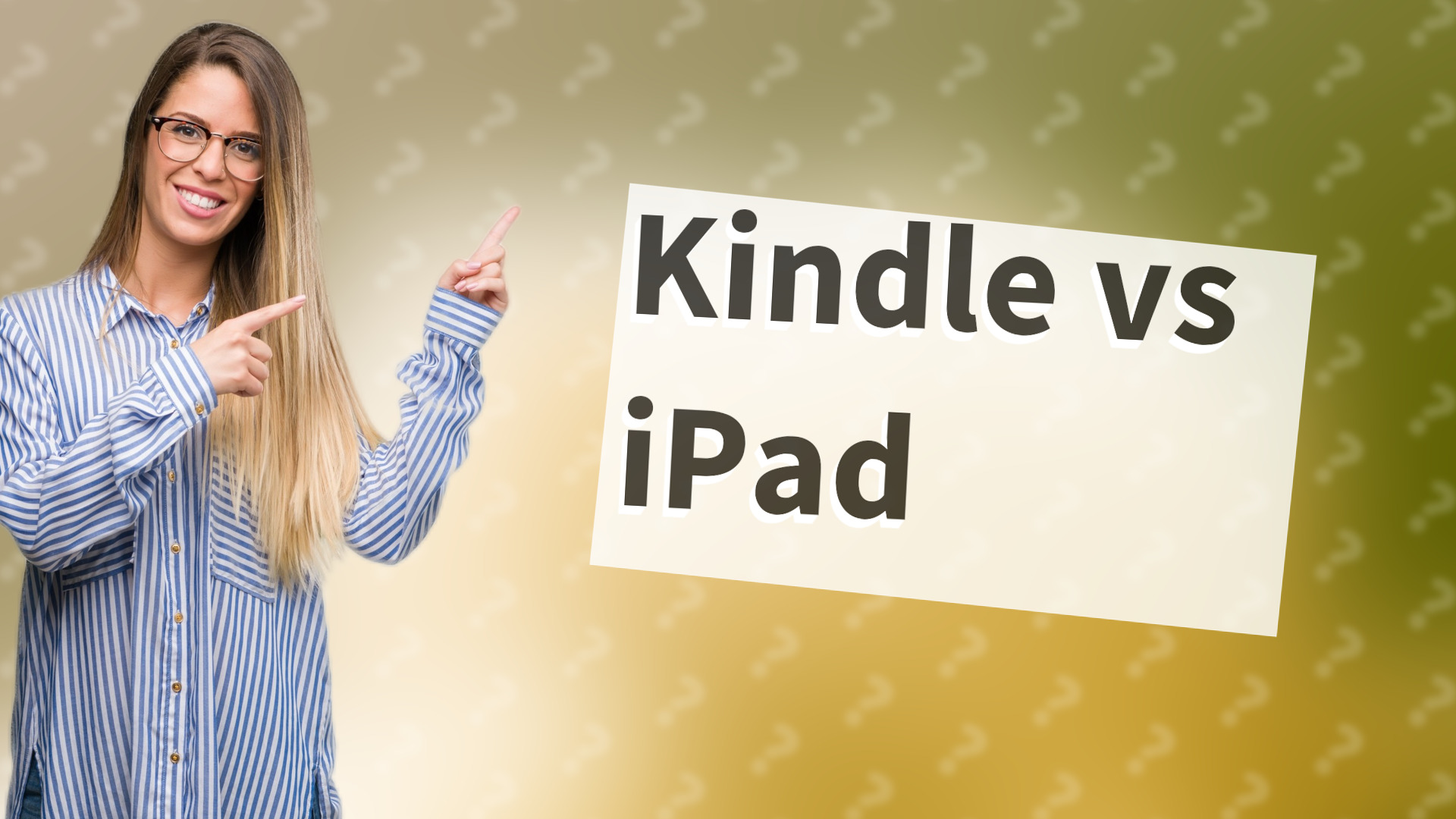Kindle vs iPad