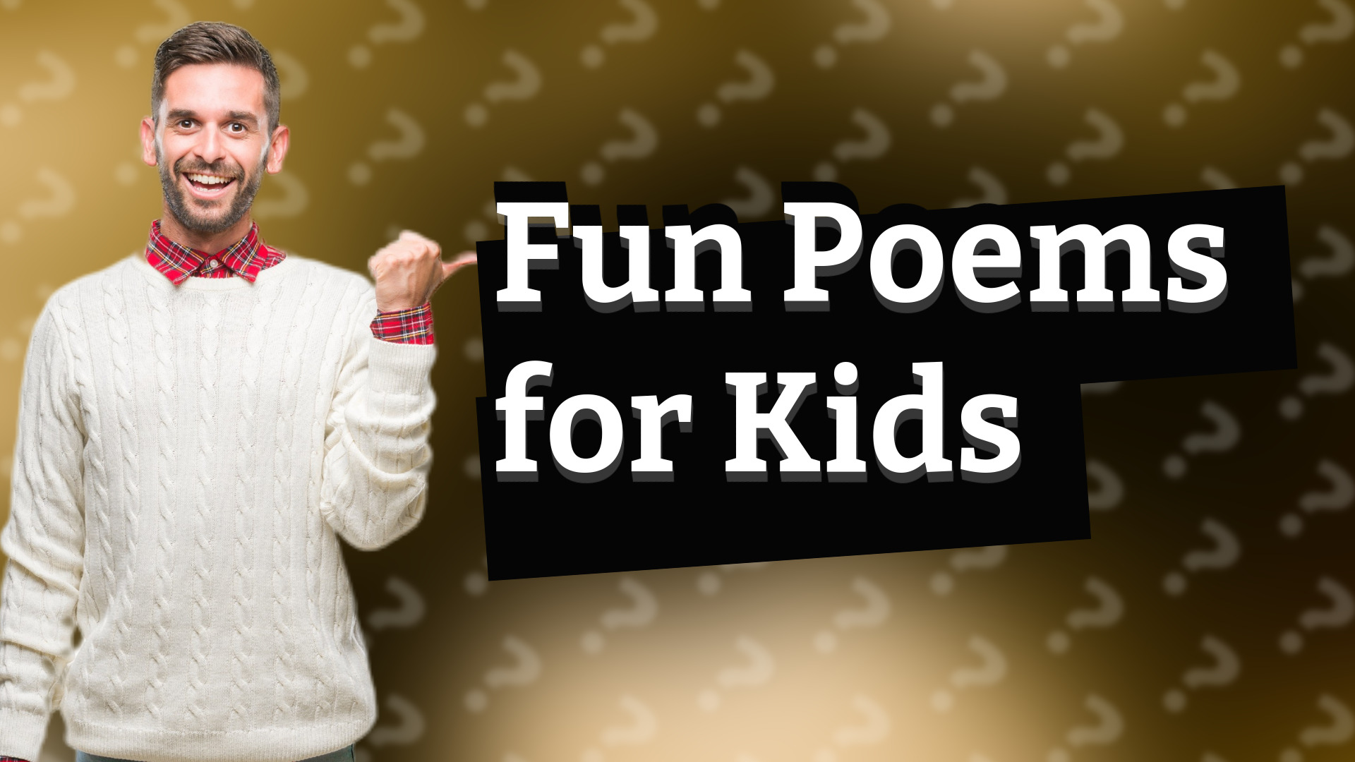 Fun Poems for Kids