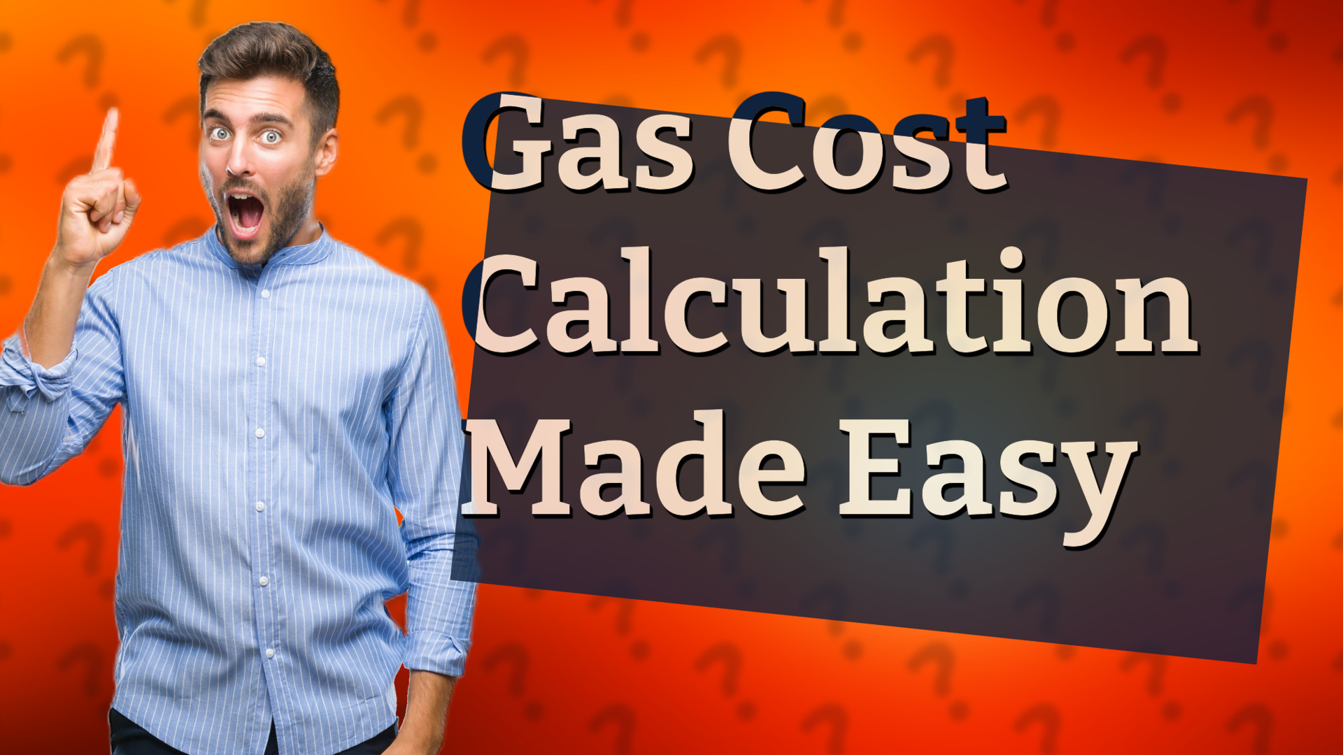Gas Cost Calculation Made Easy
