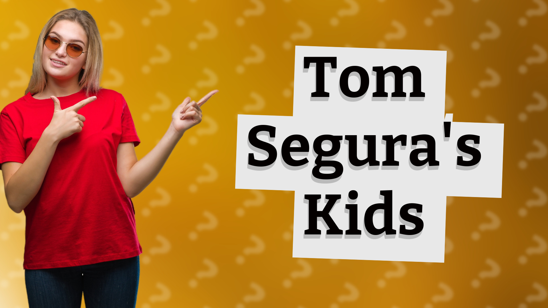 Tom Segura's Kids
