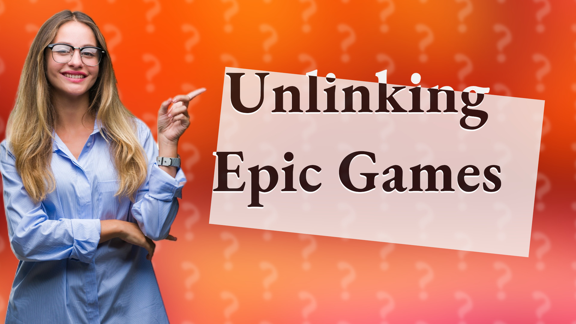 Unlinking Epic Games