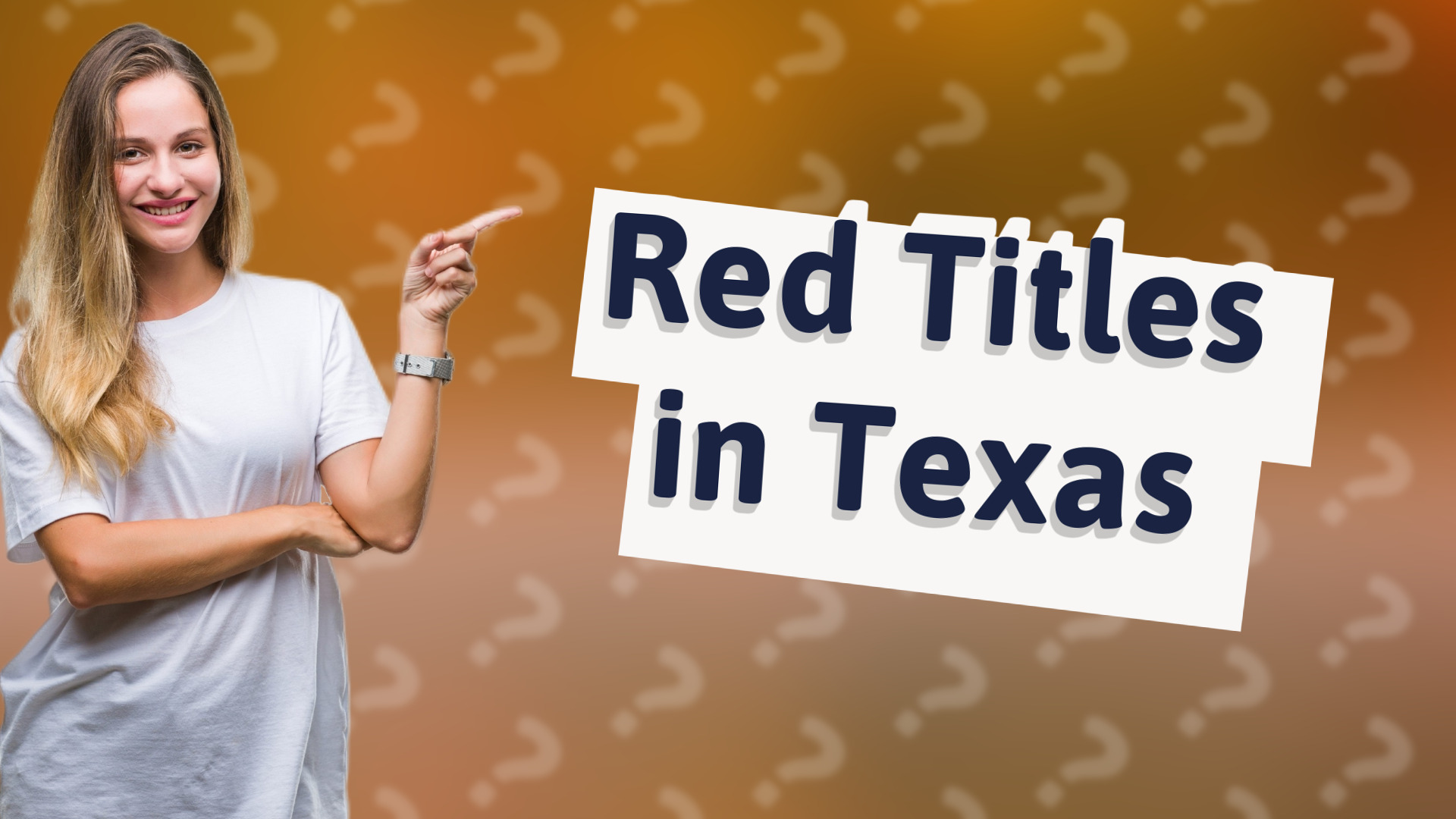Red Titles in Texas