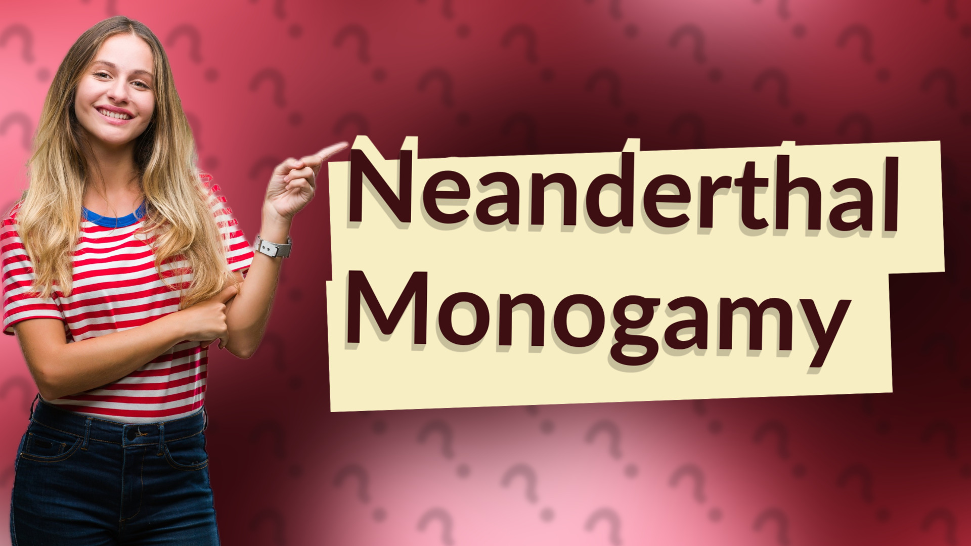 Neanderthal Monogamy