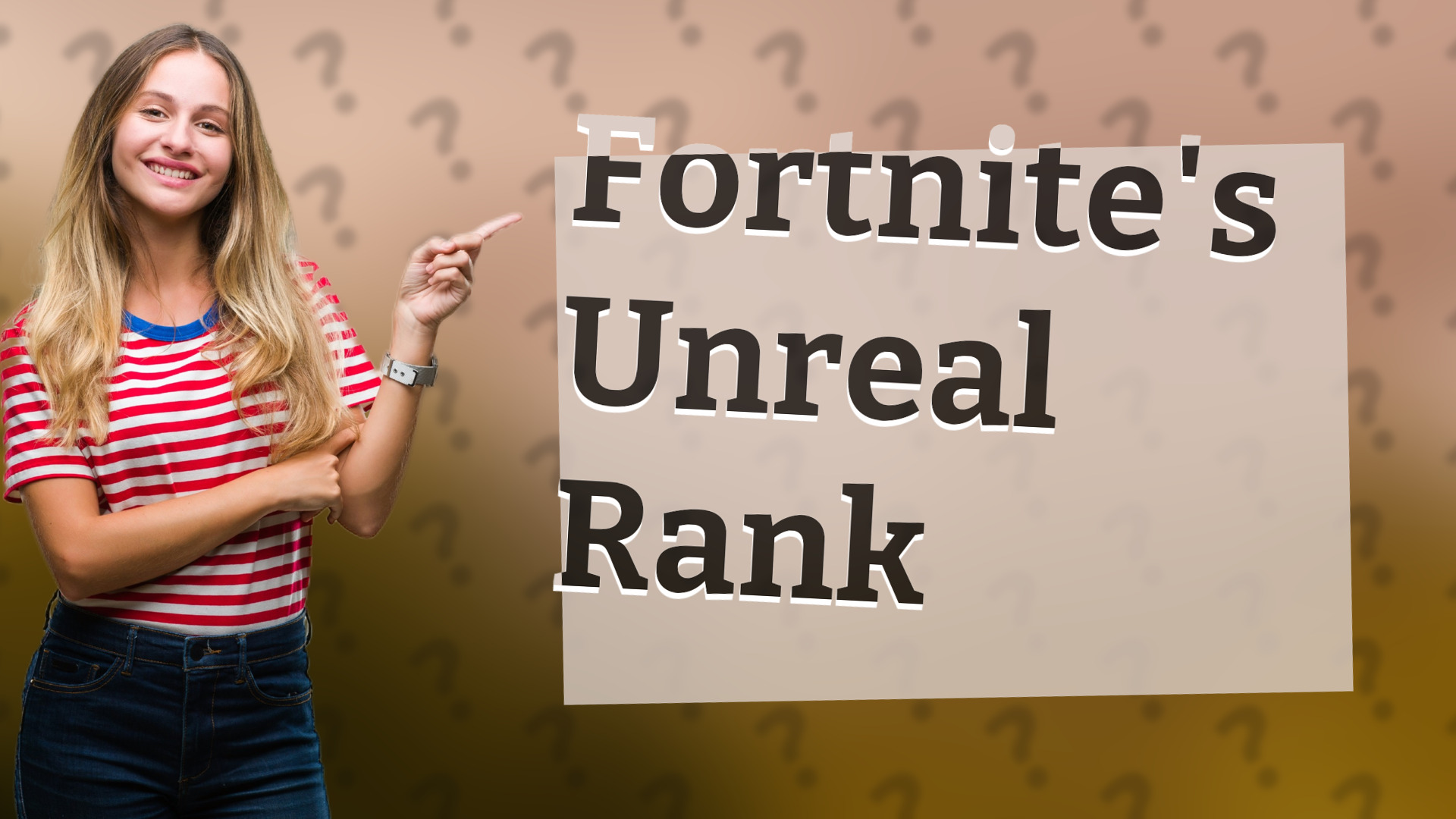 Fortnite's Unreal Rank
