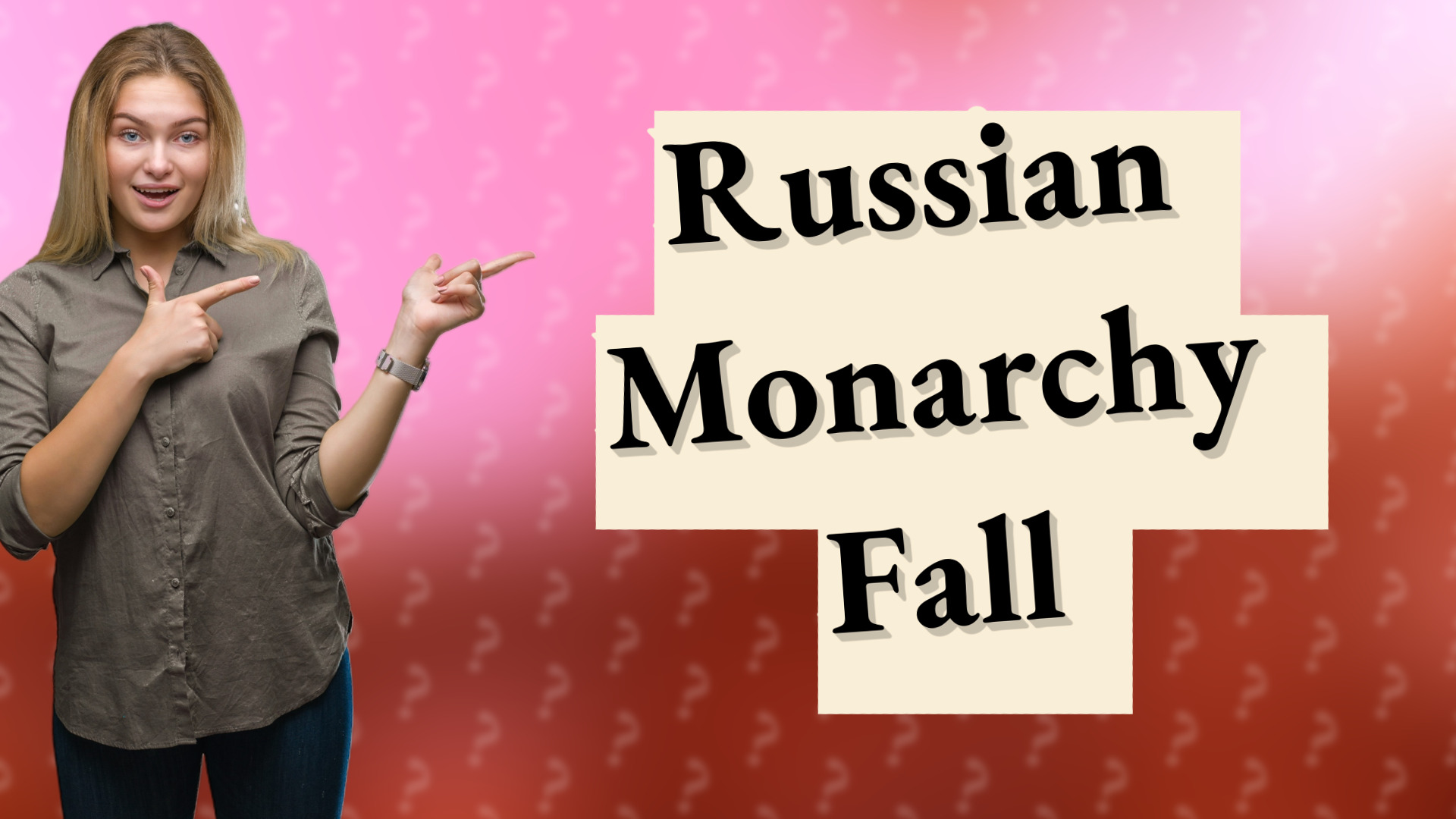 Russian Monarchy Fall