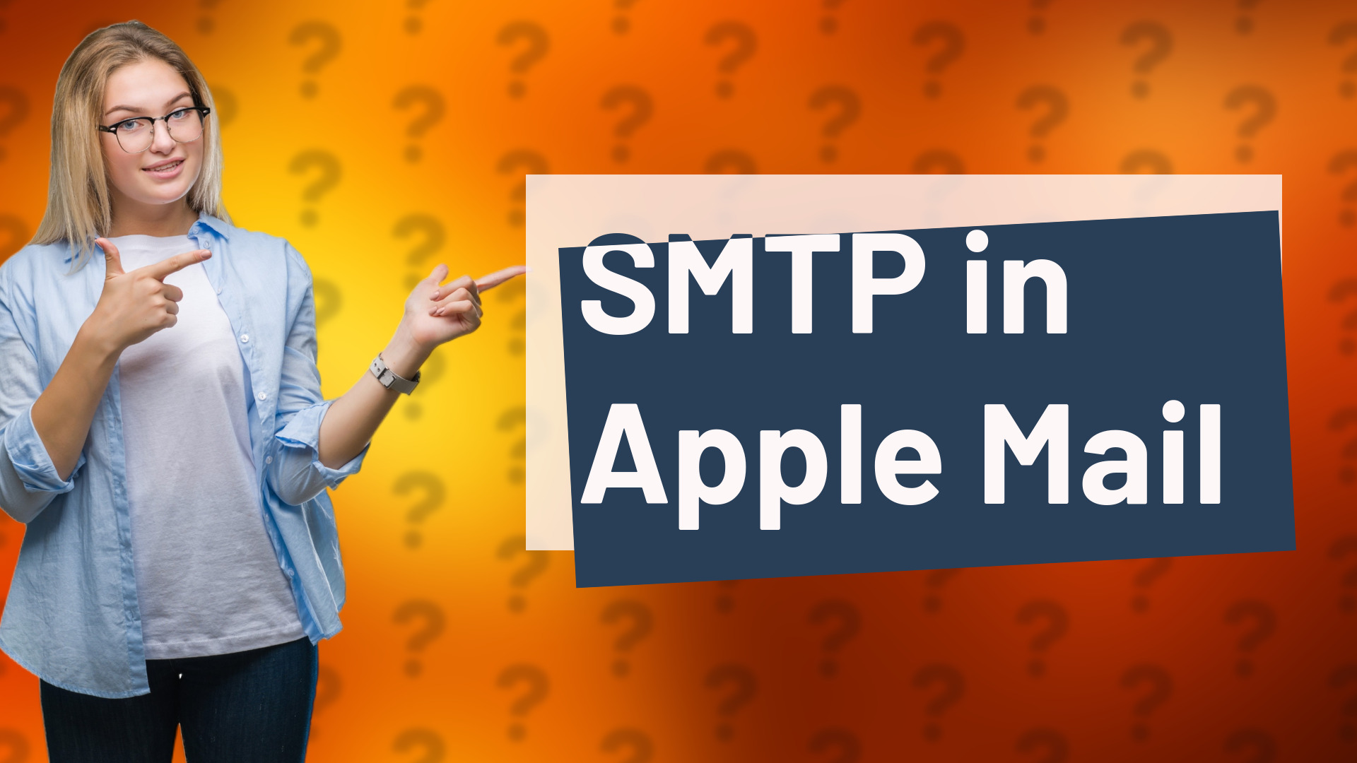 SMTP in Apple Mail
