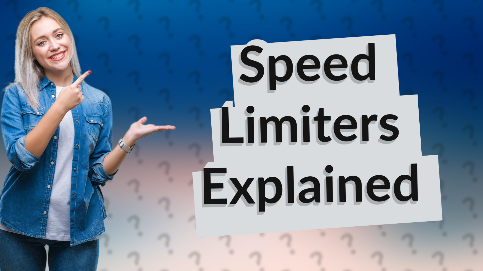 Speed Limiters Explained