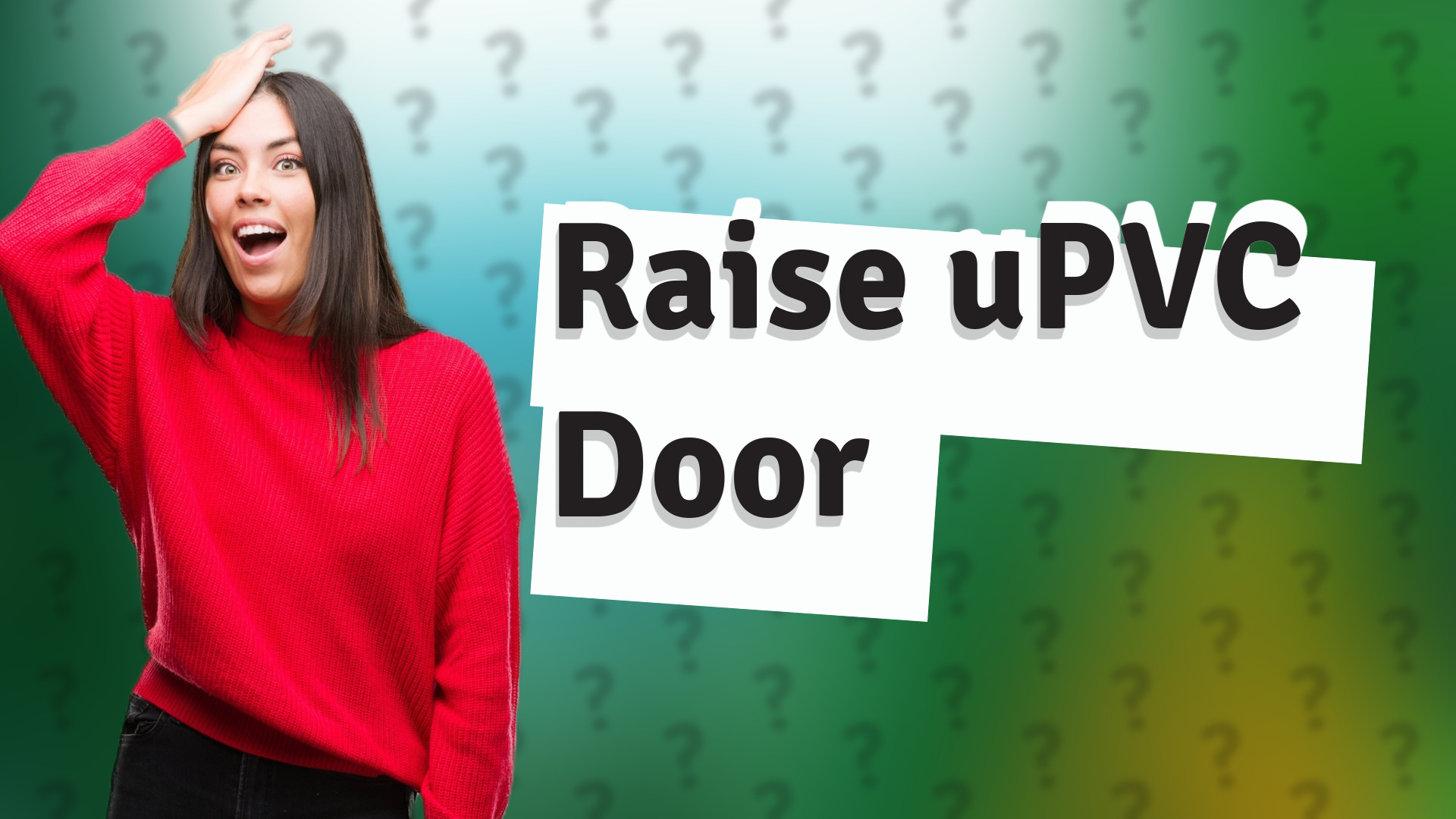 Raise uPVC Door