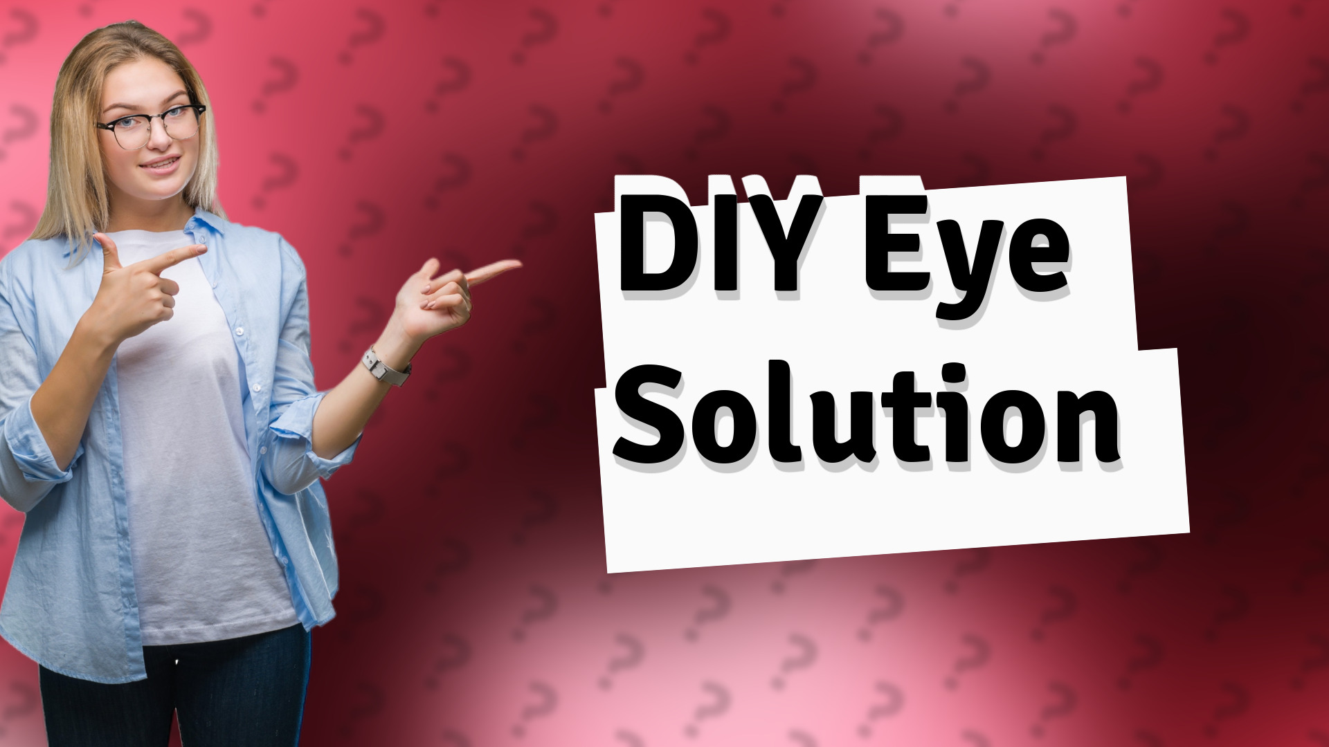 DIY Eye Solution
