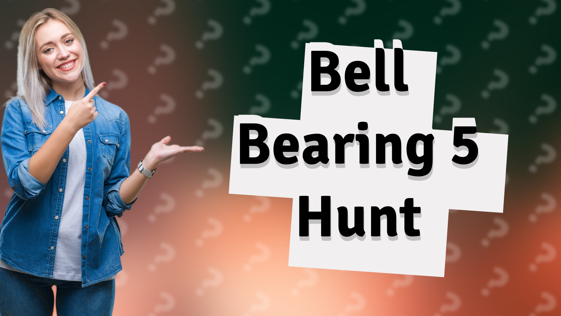 Bell Bearing 5 Hunt