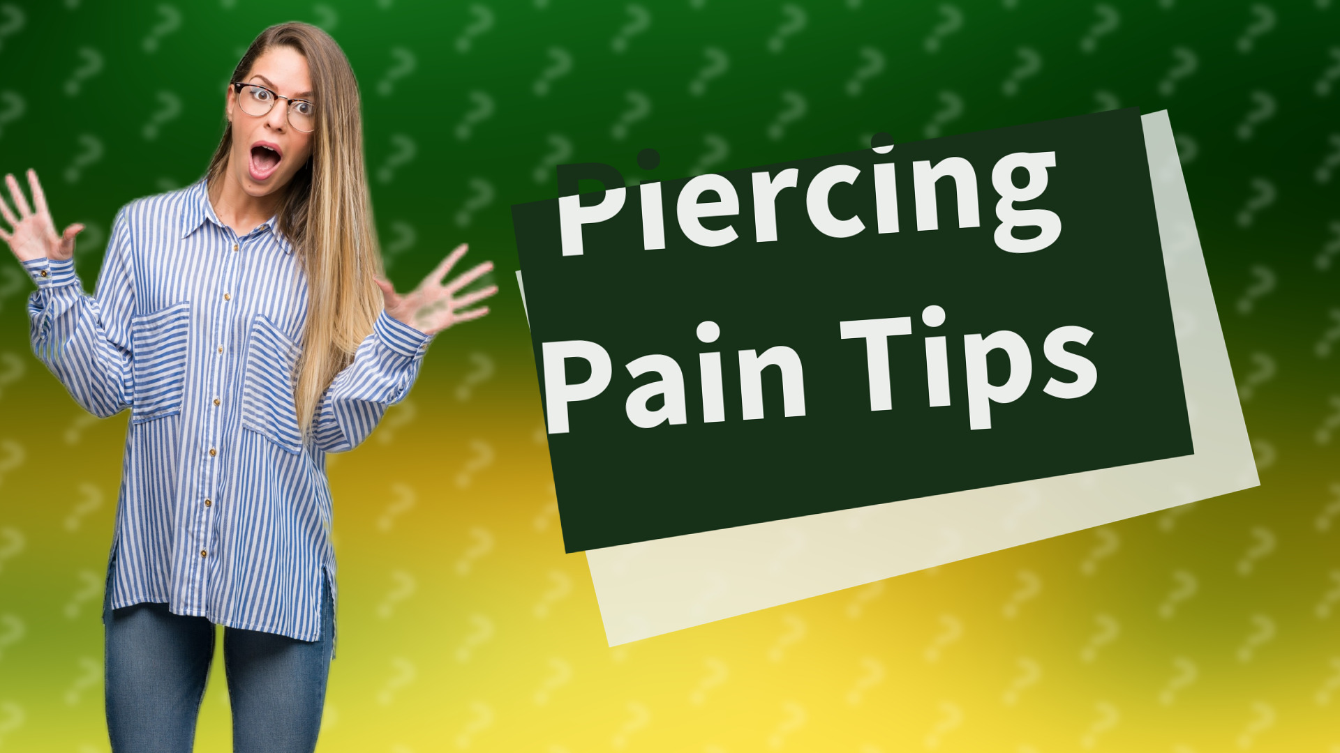 Piercing Pain Tips